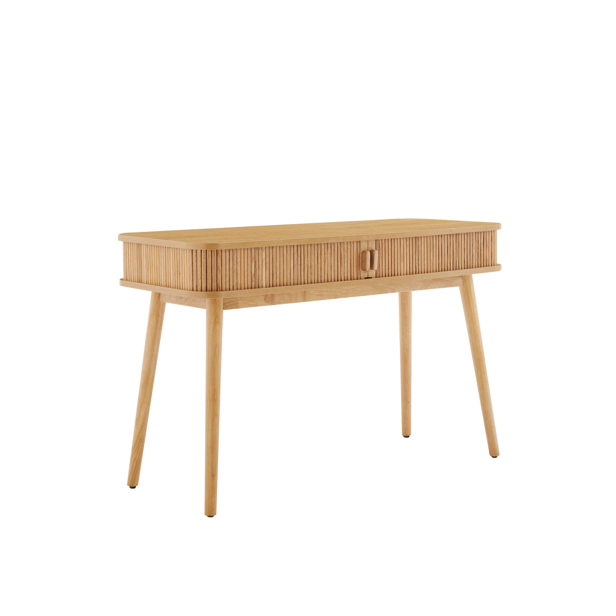 Lifely Tate Desk, Natural Wood, 50Lx120Wx78Hcm