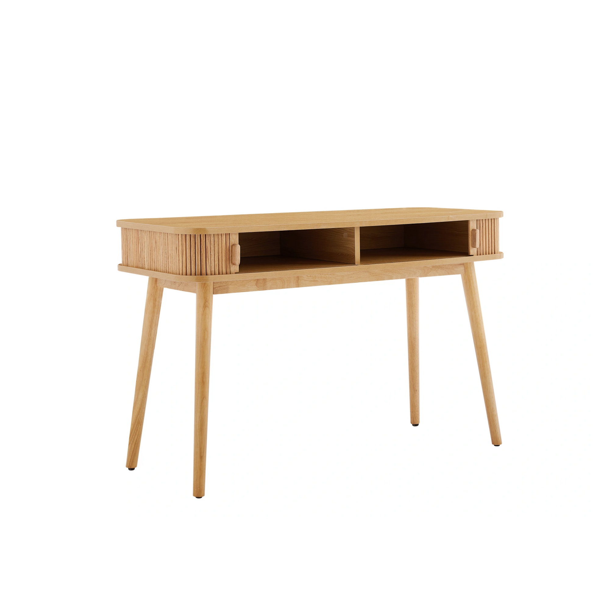 Lifely Tate Desk, Natural Wood, 50Lx120Wx78Hcm