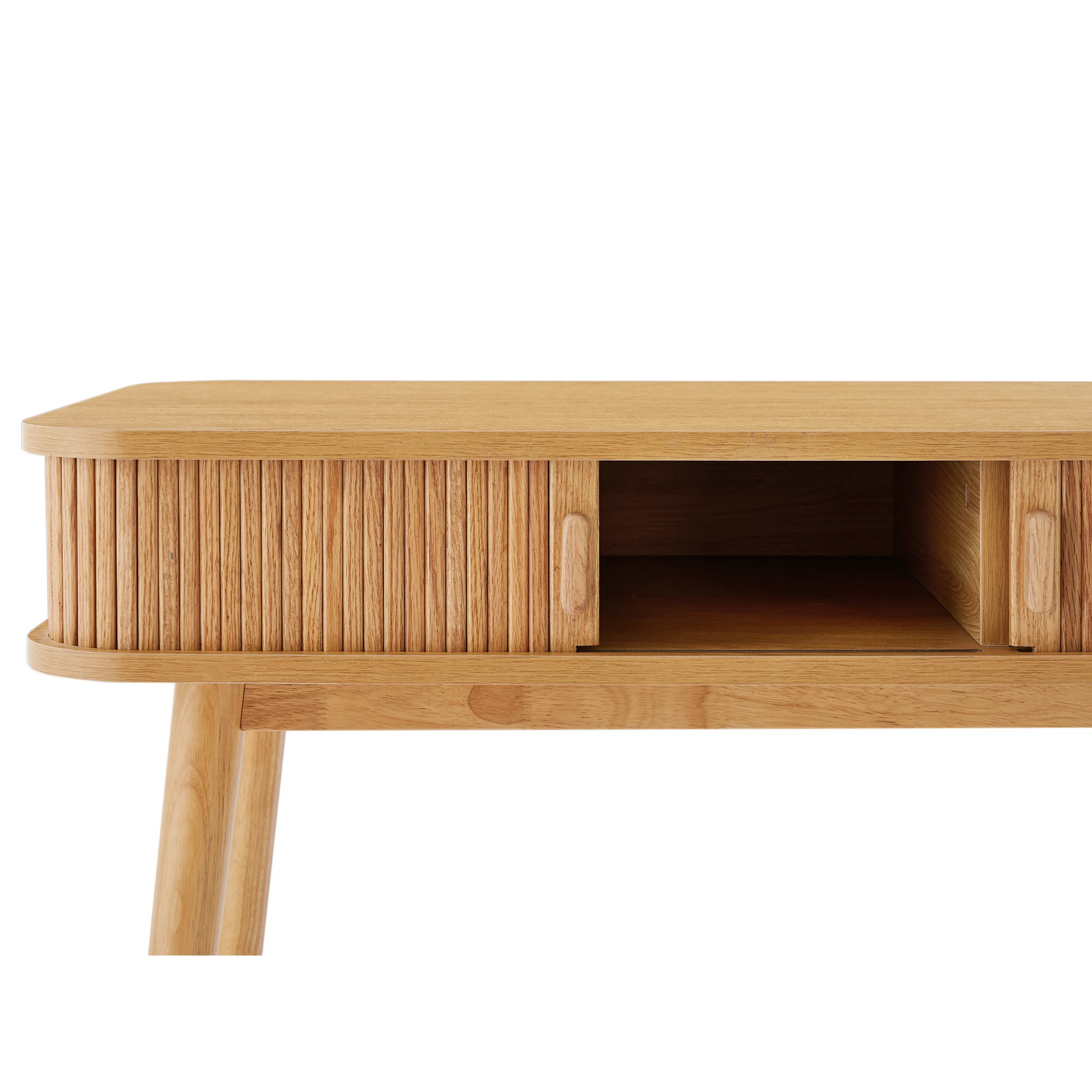 Lifely Tate Desk, Natural Wood, 50Lx120Wx78Hcm