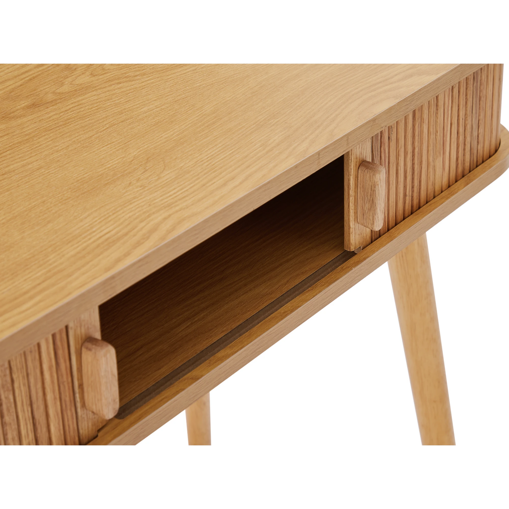 Lifely Tate Desk, Natural Wood, 50Lx120Wx78Hcm