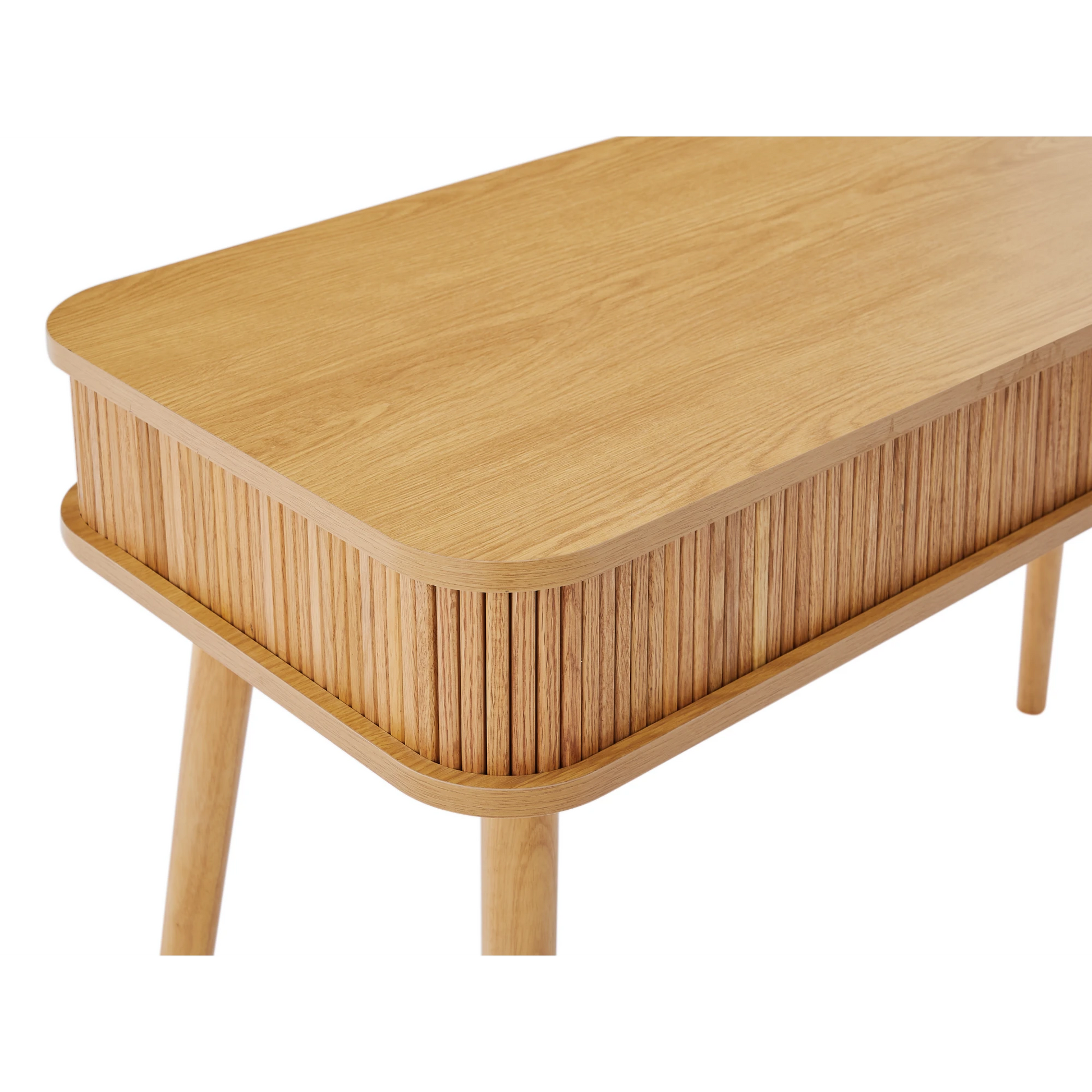 Lifely Tate Desk, Natural Wood, 50Lx120Wx78Hcm