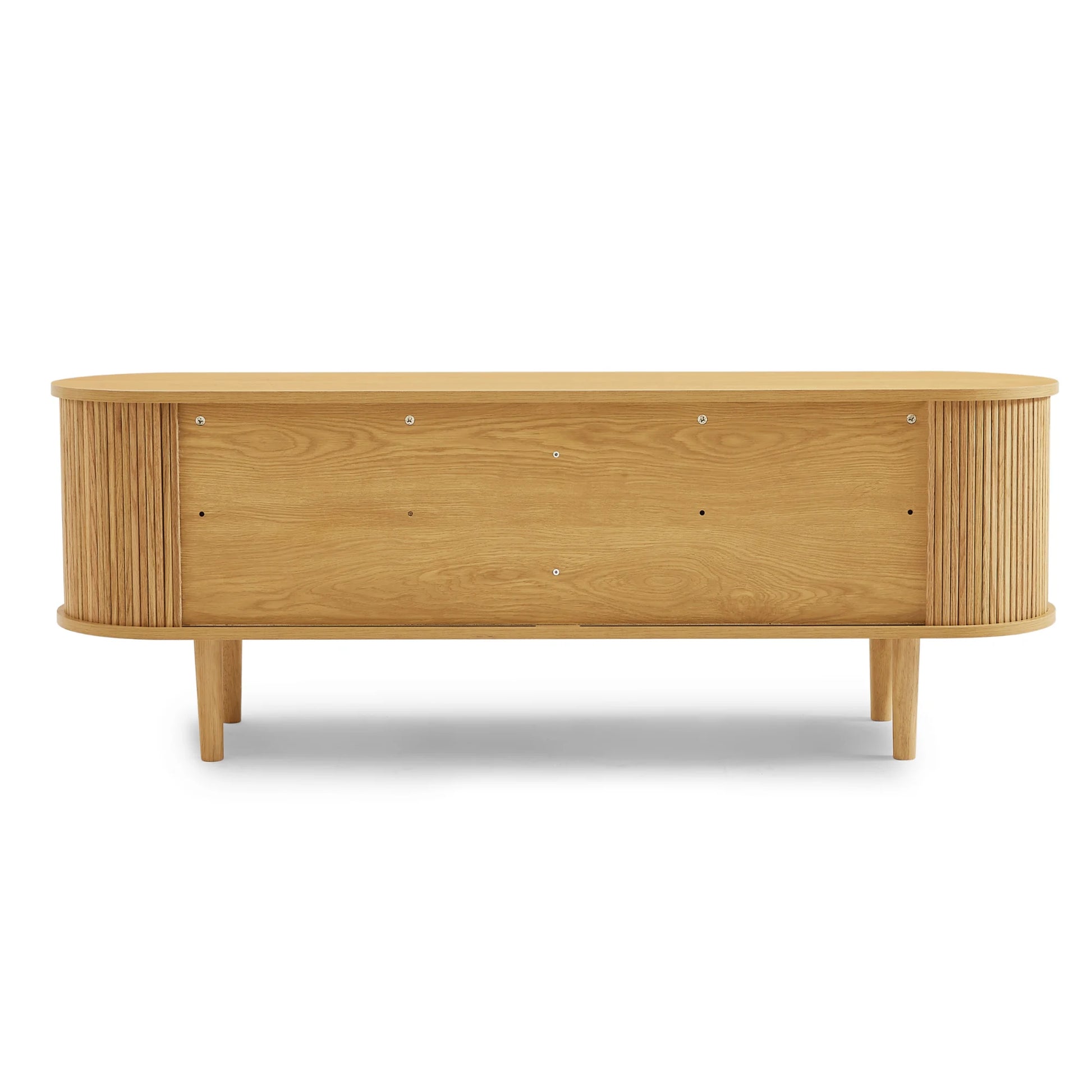 Lifely Tate Entertainment Unit, Natural Wood, 200cm