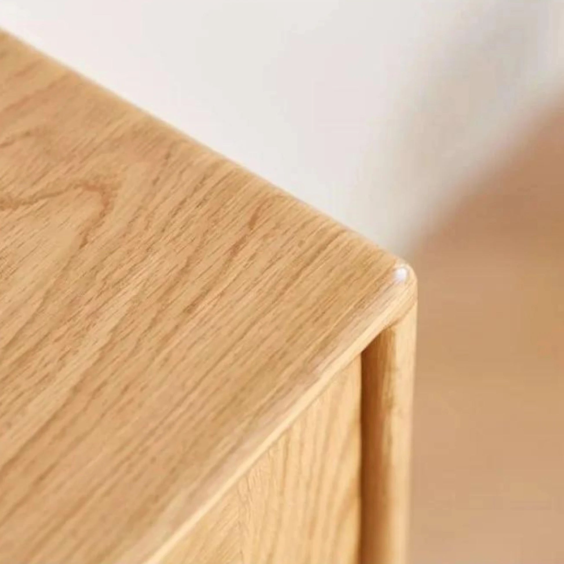 Solidwood Bailey Sideboard, 60x40X80CM, Natural Wood