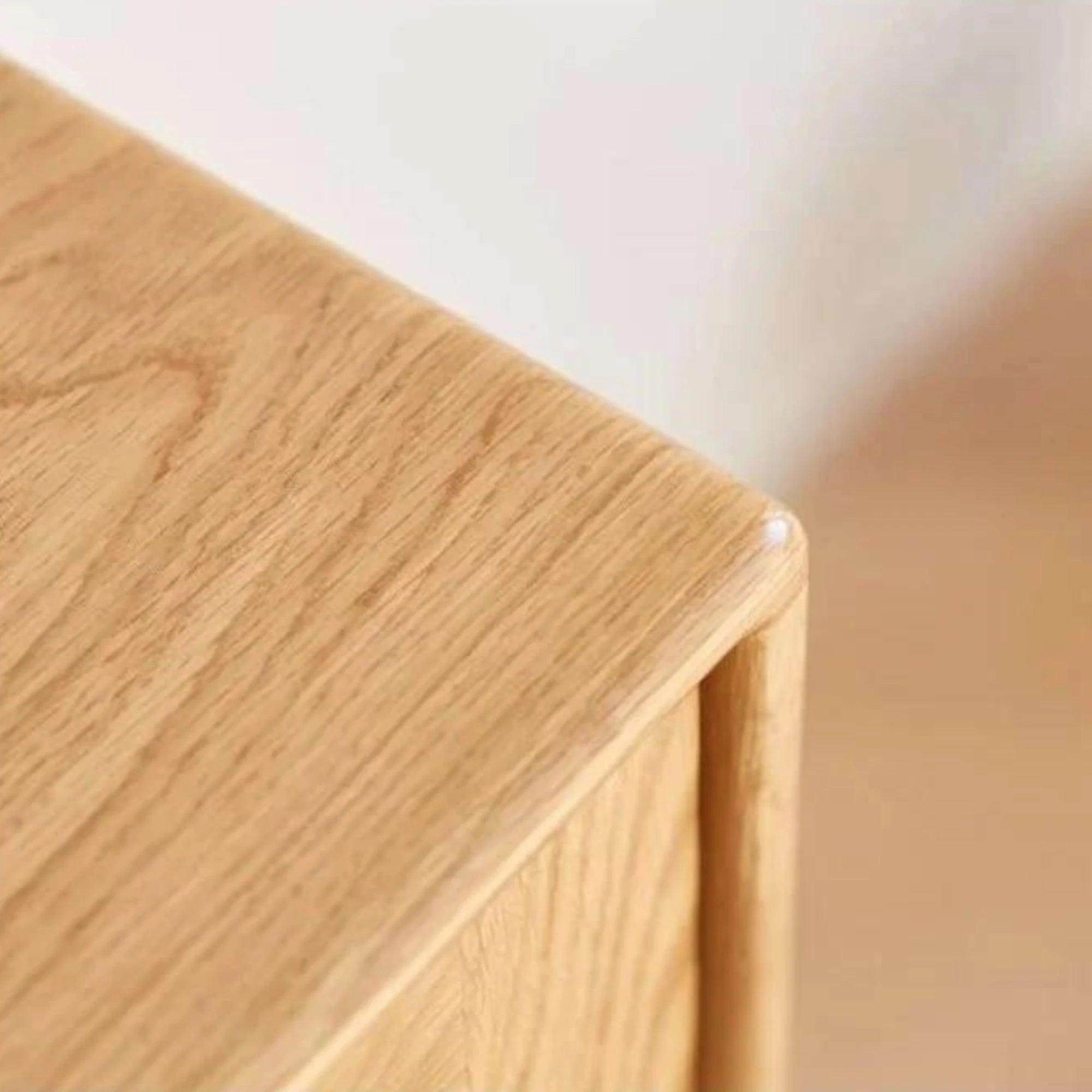 Solidwood Bailey Sideboard, 60x40X80CM, Natural Wood