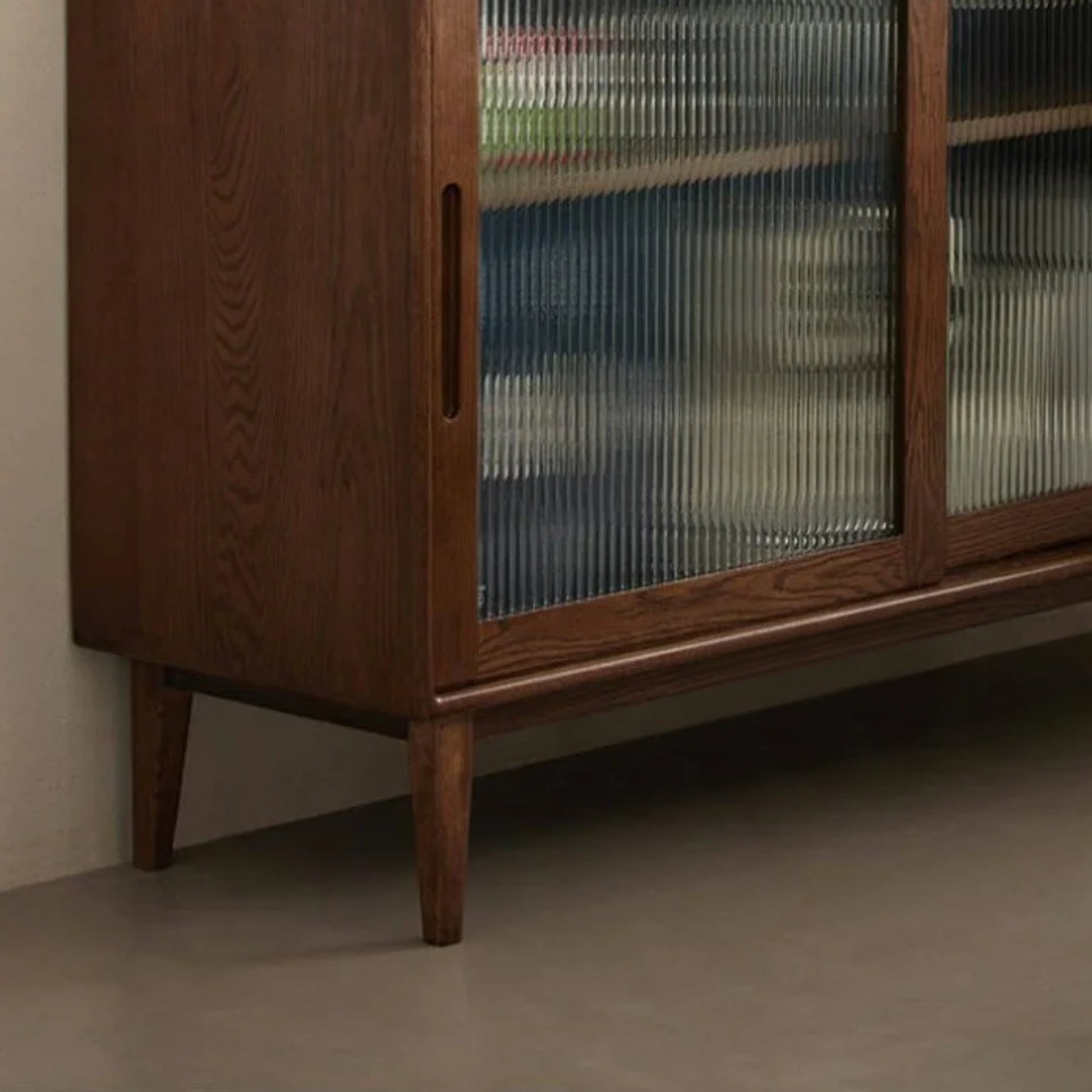 Solidwood Bailey Sideboard, 80x40x81CM, Dark Wood