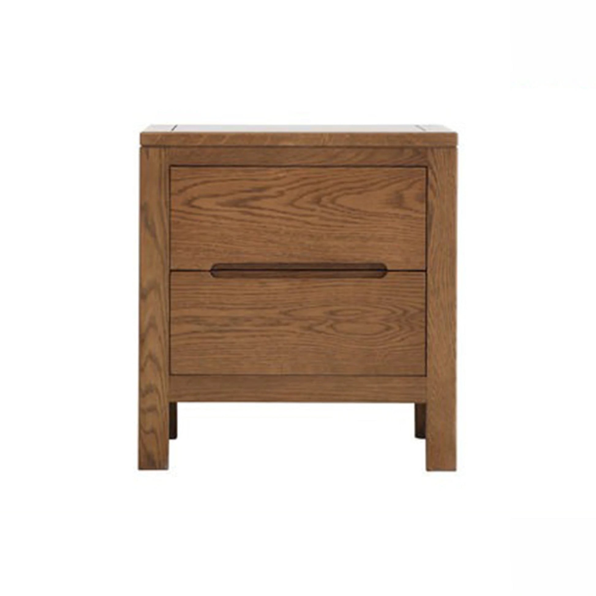 Solidwood Edinburgh Bedside Table, 47x37x50cm, Dark Wood