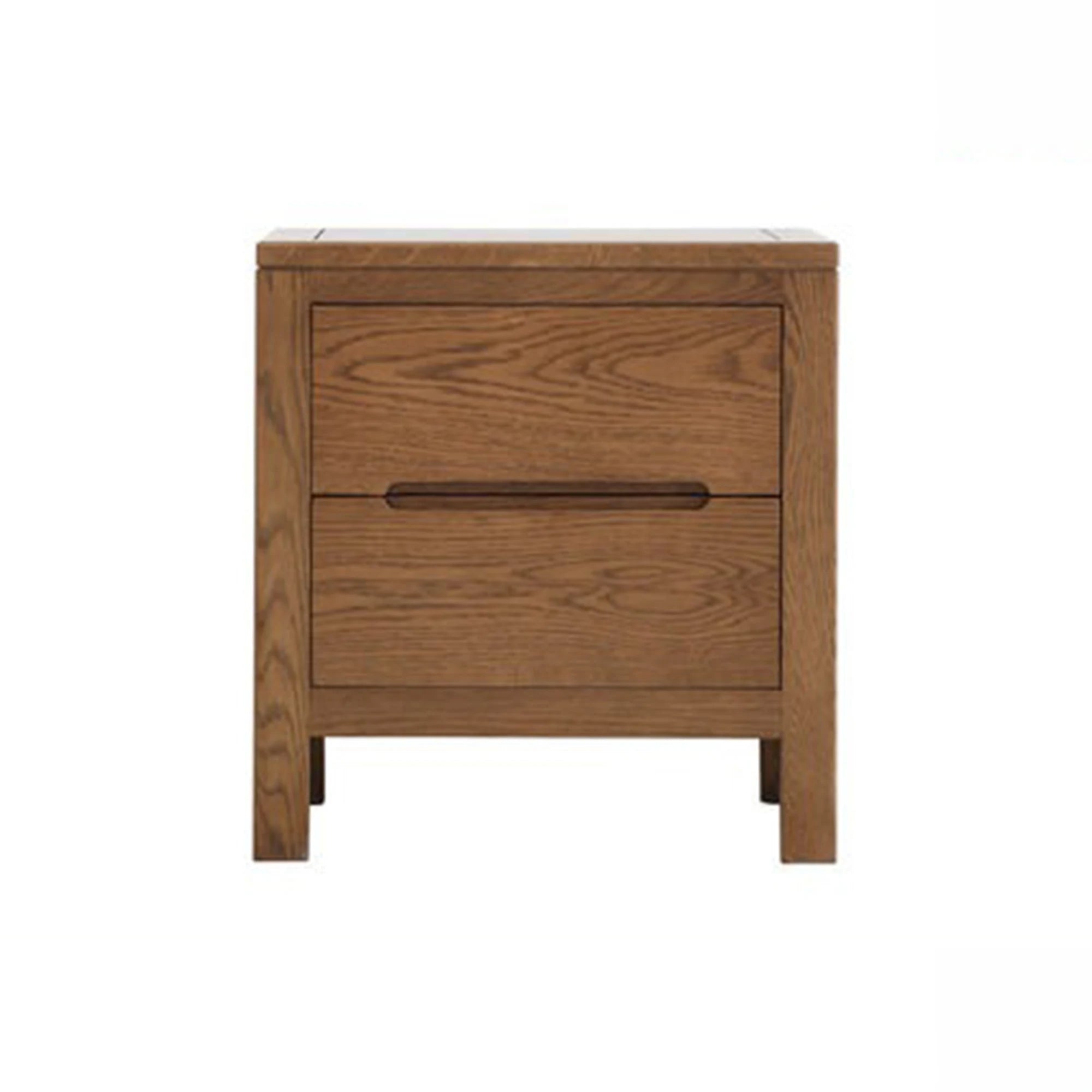 Solidwood Edinburgh Bedside Table, 47x37x50cm, Dark Wood