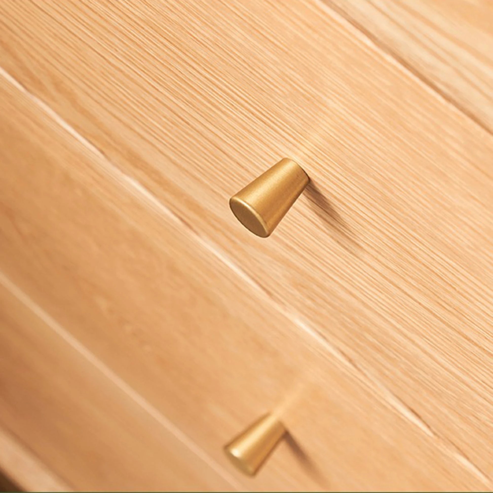 Solidwood Fuji Chest of 6 Drawers, 50x40x120cm, Natural Wood