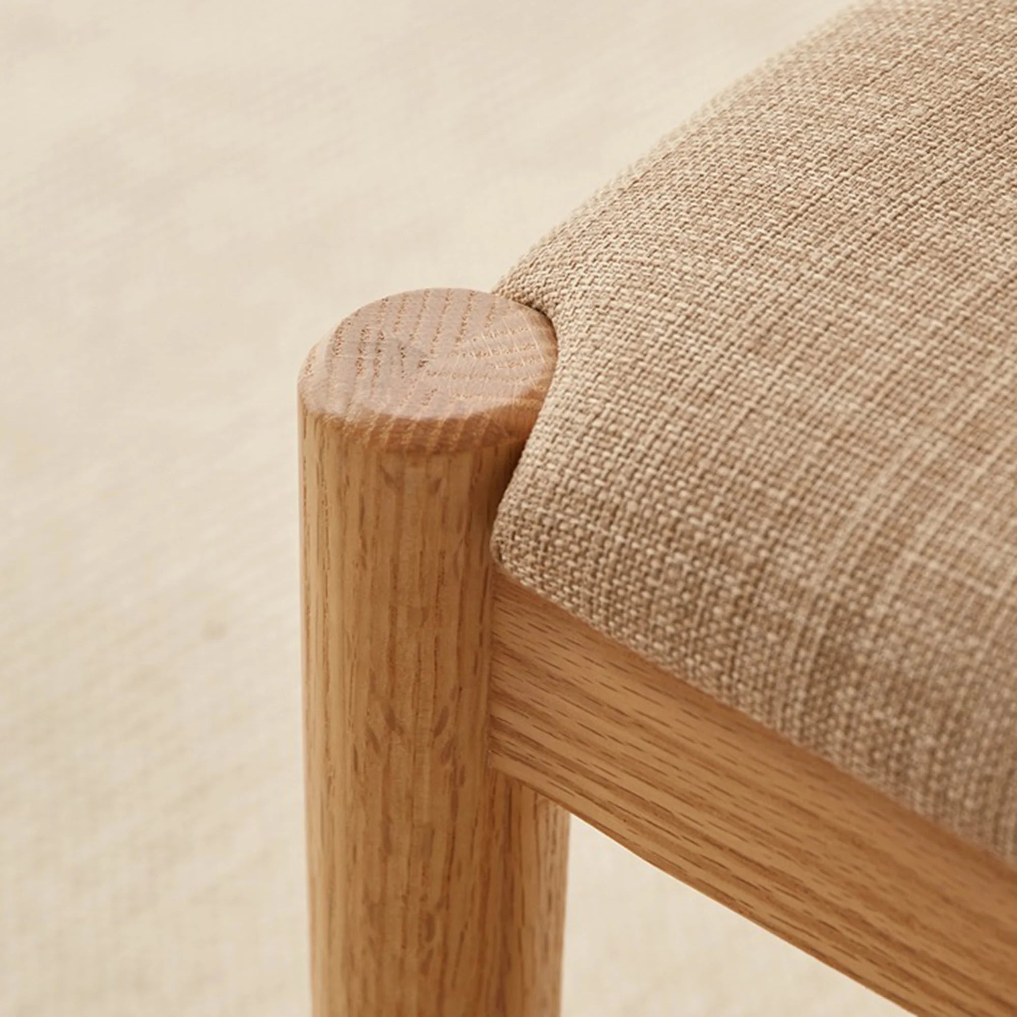 Solidwood Fuji Shoe Bench with cushion, 80x35x42cm, Natural Wood