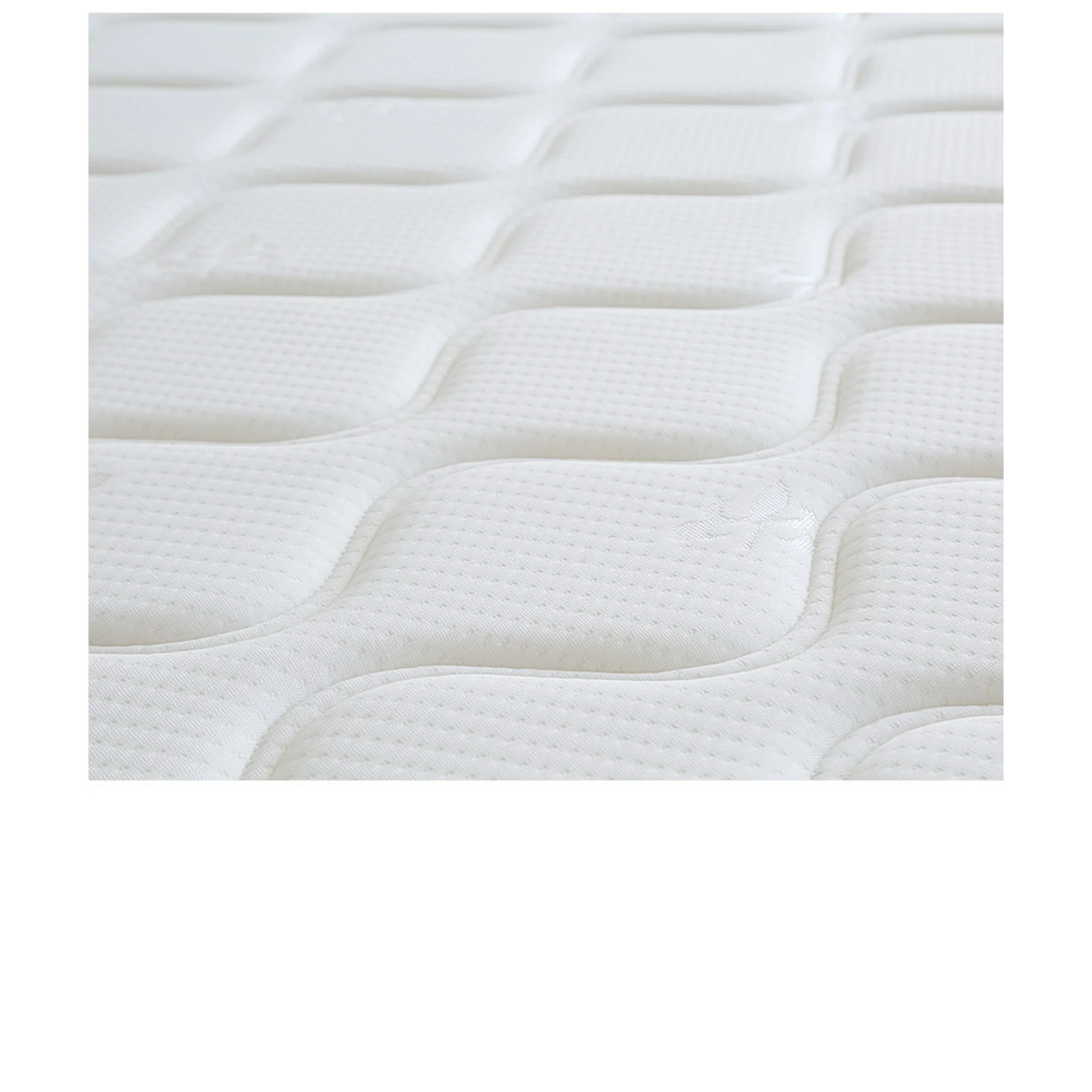 Solidwood Simeng Spring Mattress, Extra-Firm, White, Grey
