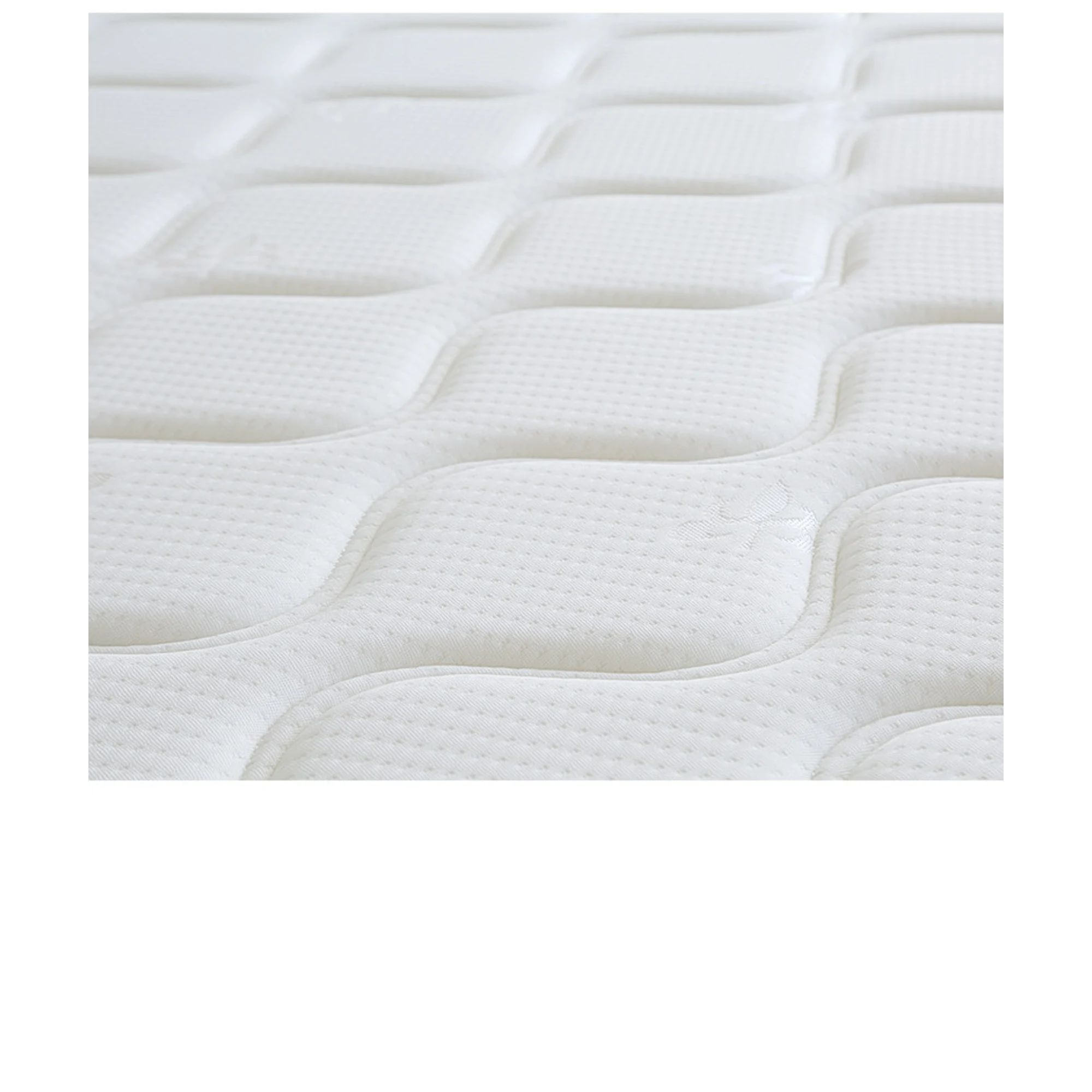 Solidwood Simeng Spring Mattress, Extra-Firm, White, Grey