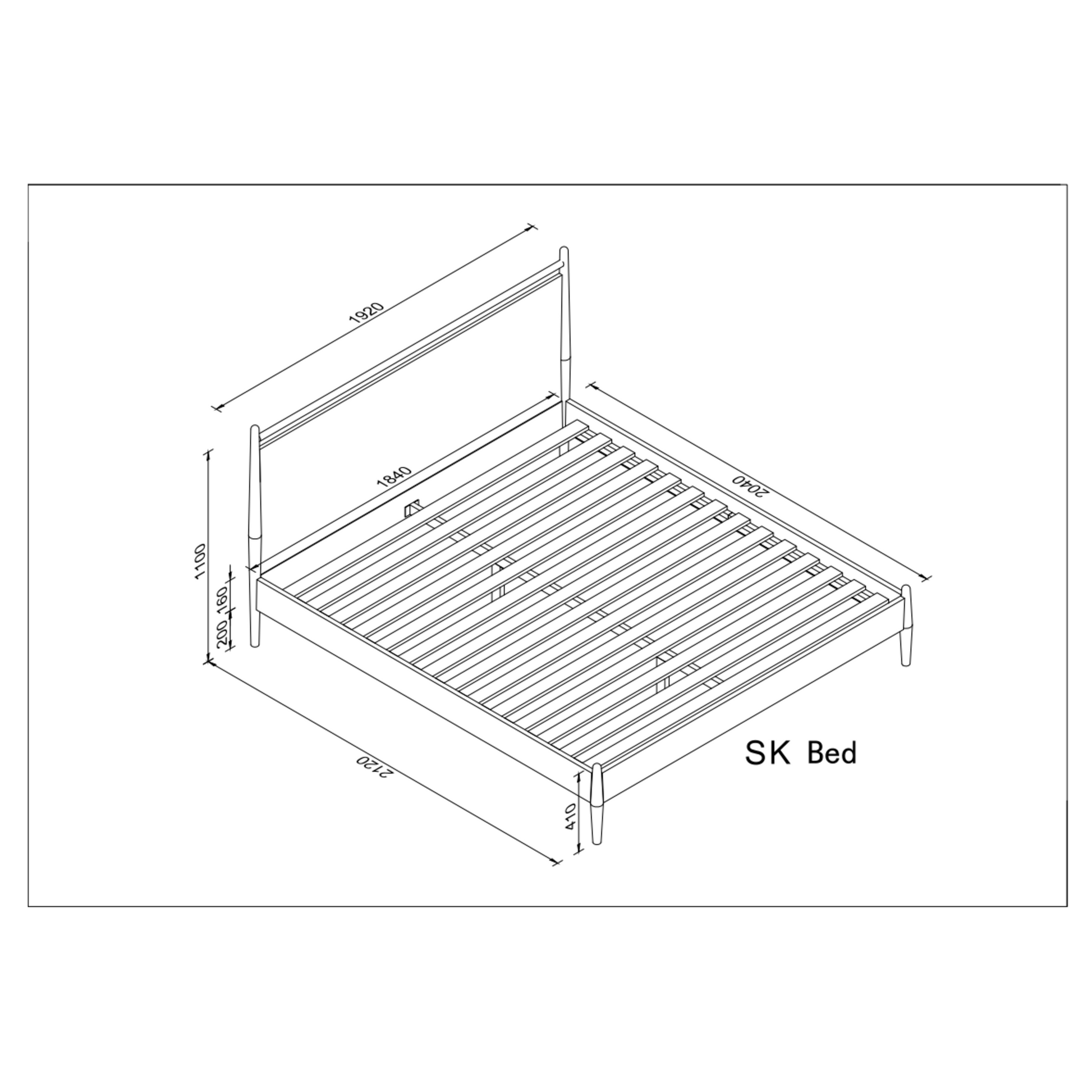 MODE Alexa NZ Super King Bed Frame