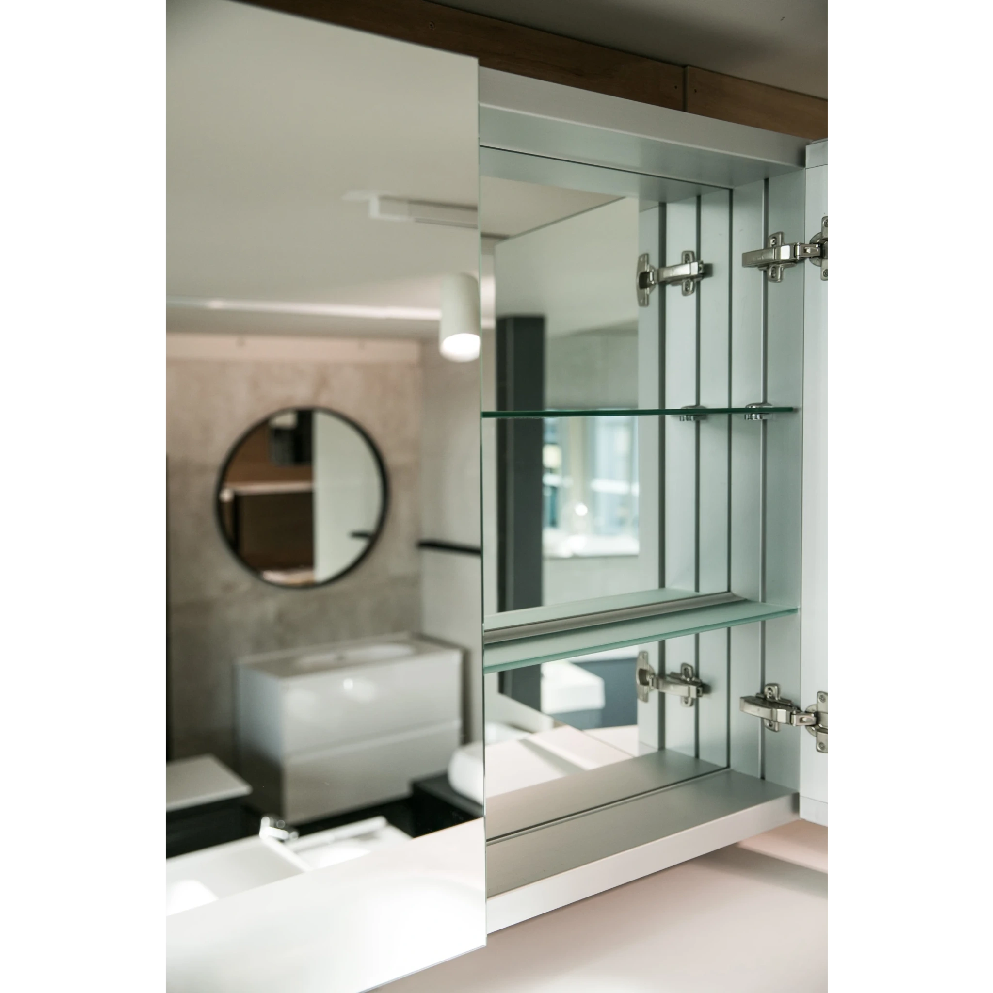 Aruvo Nfled Cabinet Mirror 90cm