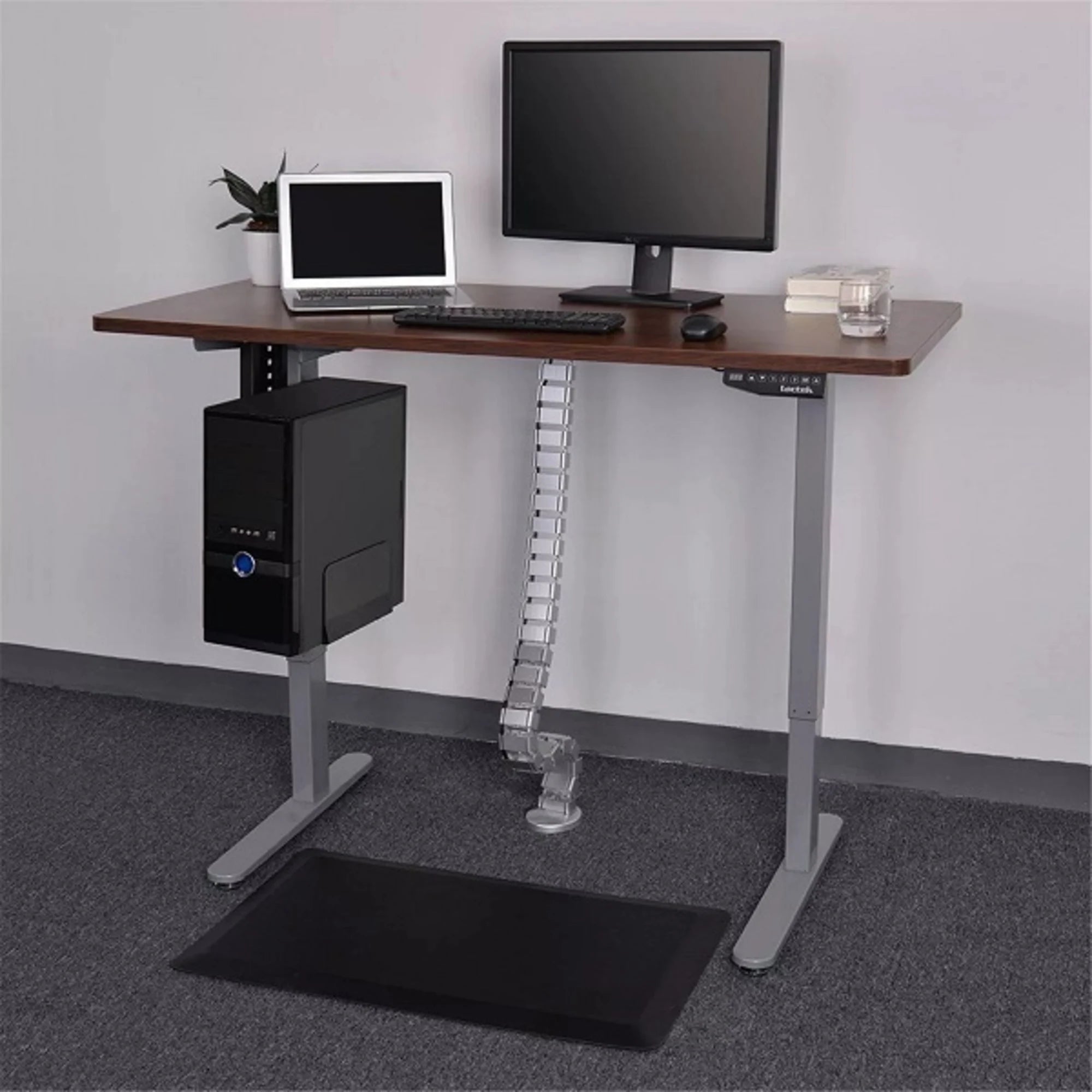 LoctekcmP017 Cable Management Spine,120cm, Silver