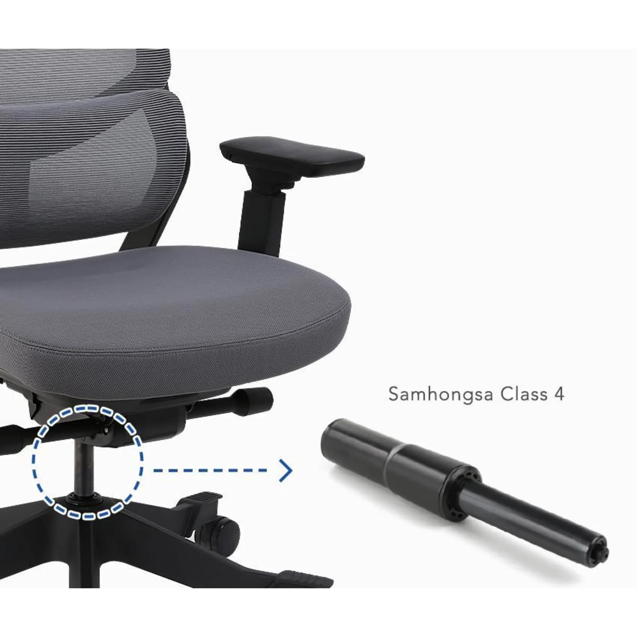 Loctek YZ502 Ergonomic Office Chair, Black