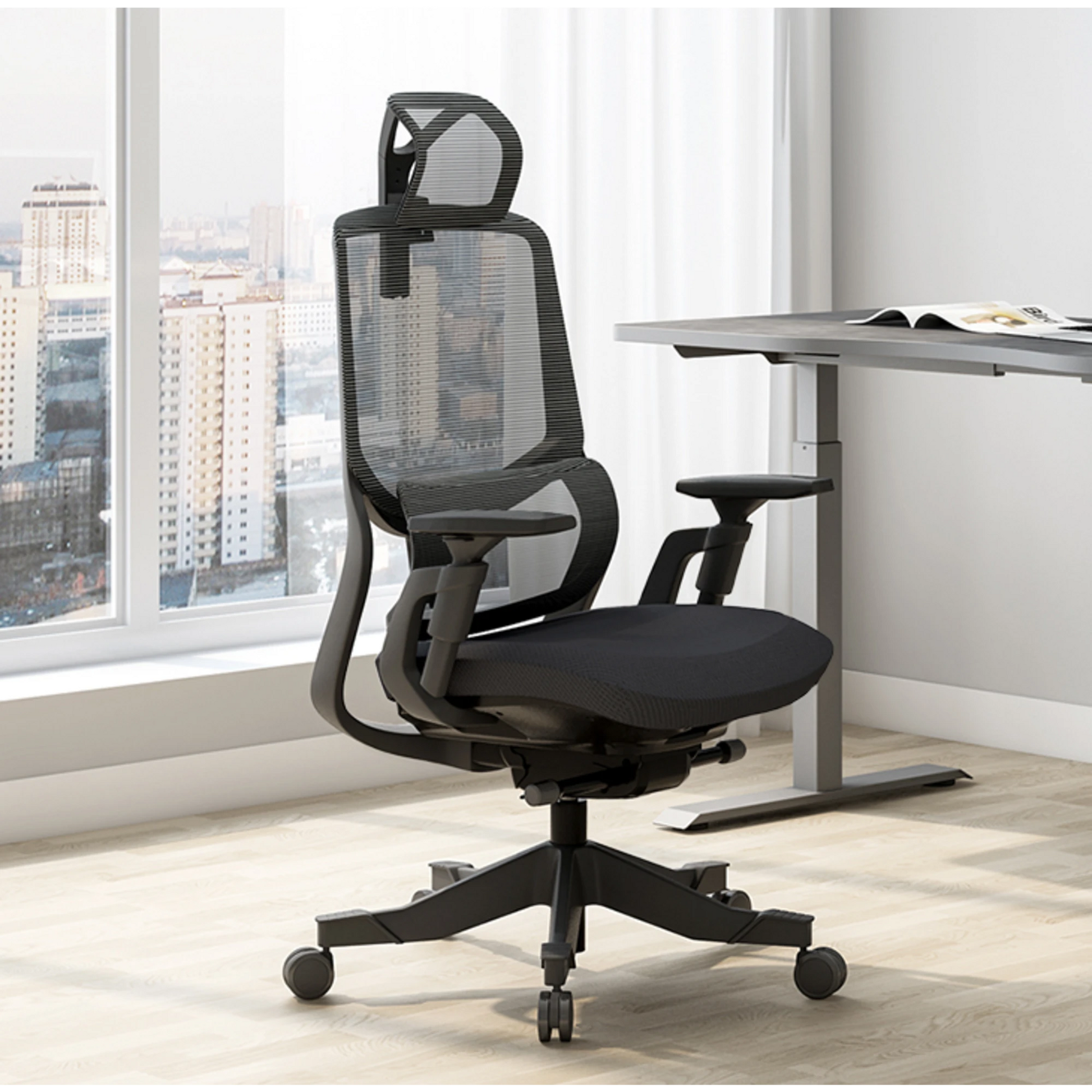 Loctek YZ502 Ergonomic Office Chair, Black