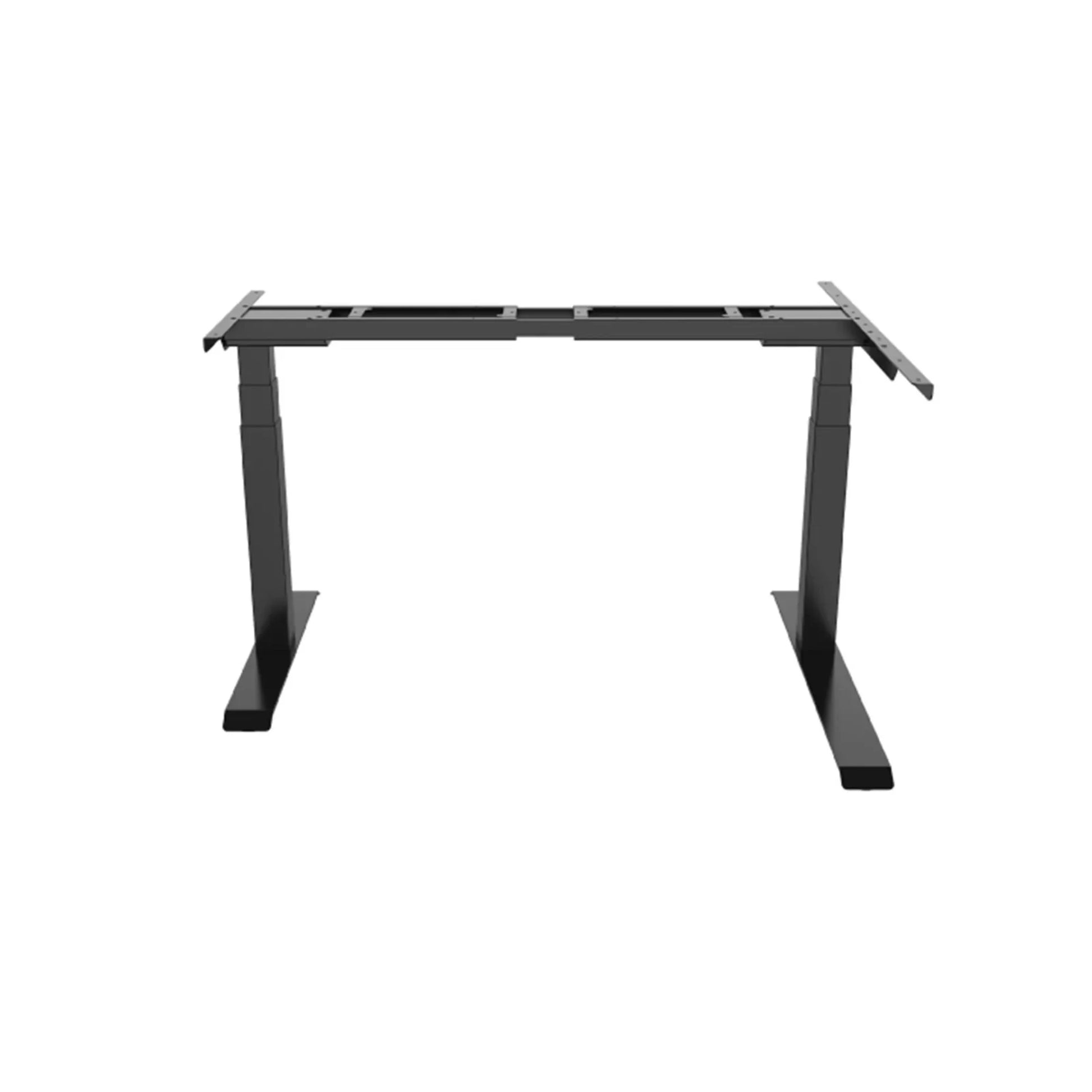 Loctek ET223DL L-Shape Ergonomic Standing Office Desk, Electric Height Adjustable With Dual Motors, 160x110x59.5cm, Black