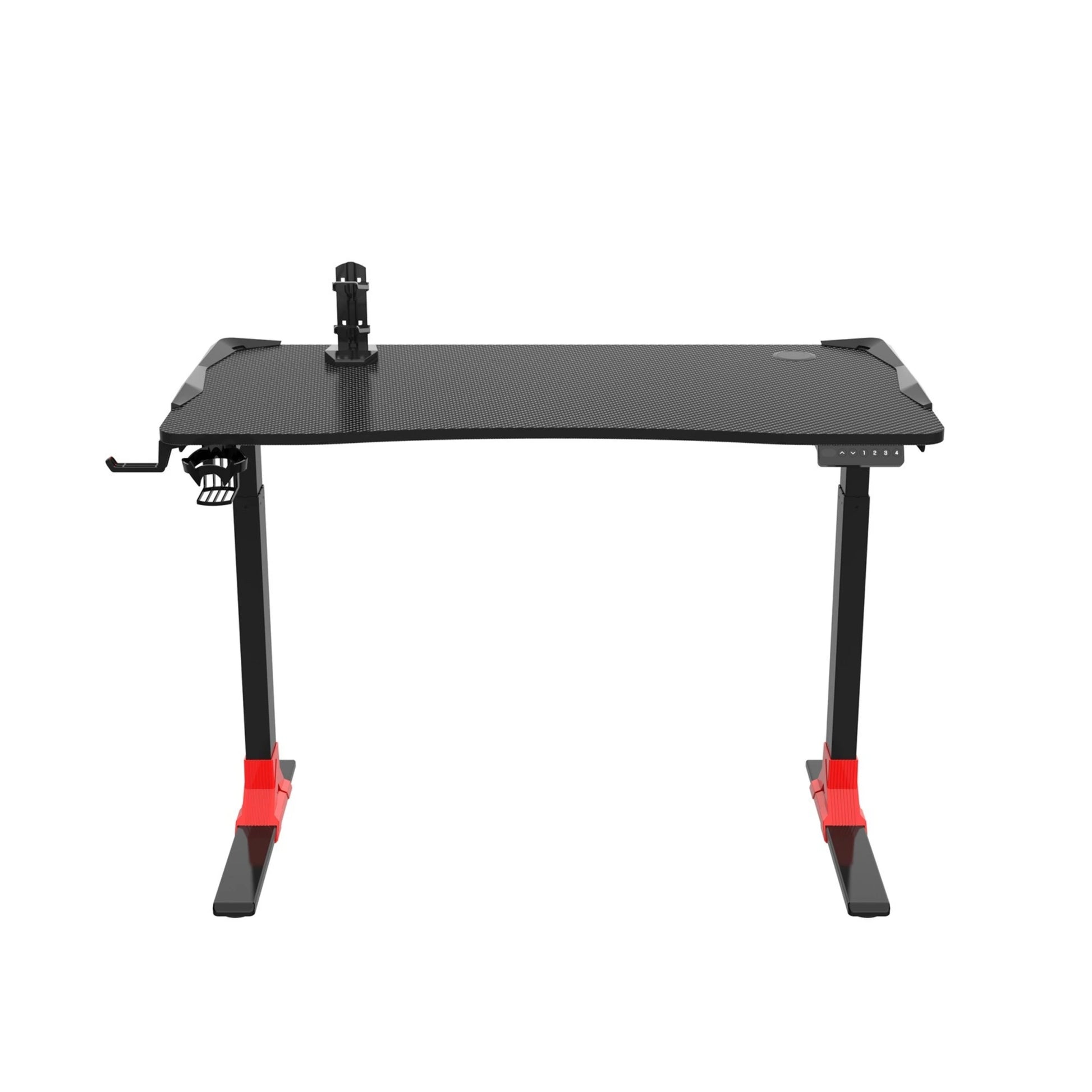 Loctek GET119-L Gaming Desk, Electric Height Adjustable, 120x60cm, Black