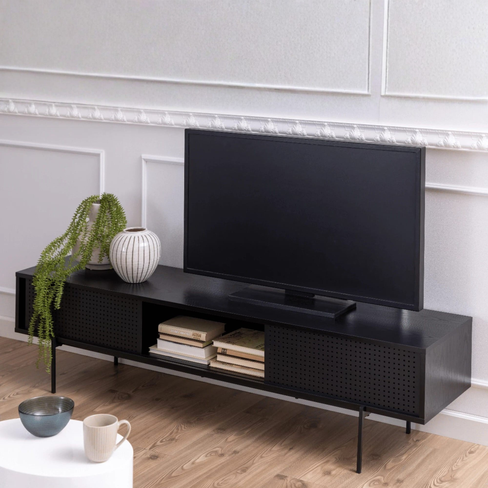 Hjem Design August Entertainment Unit, Wide