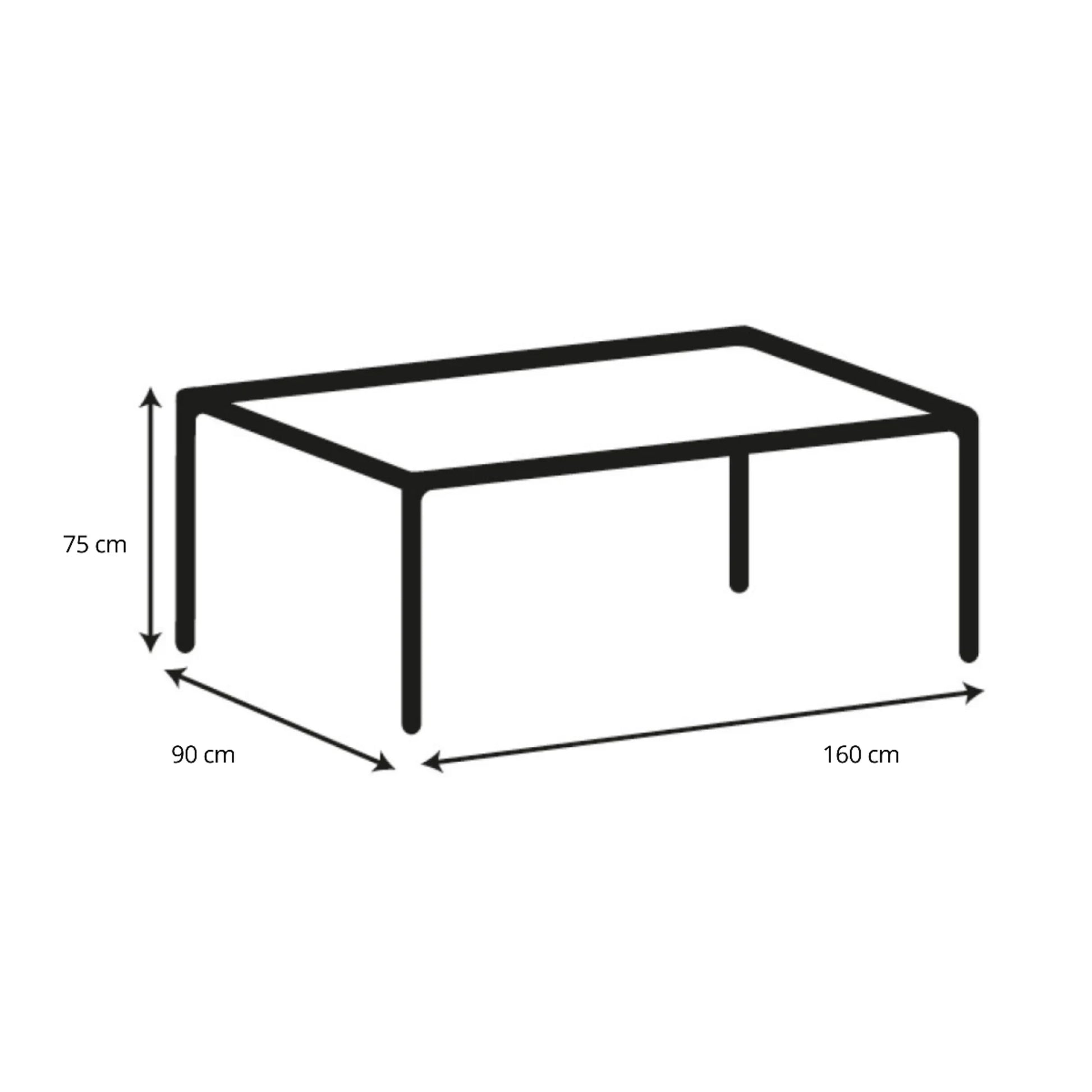 Hjem Design Cam 4-Seater Dining Table