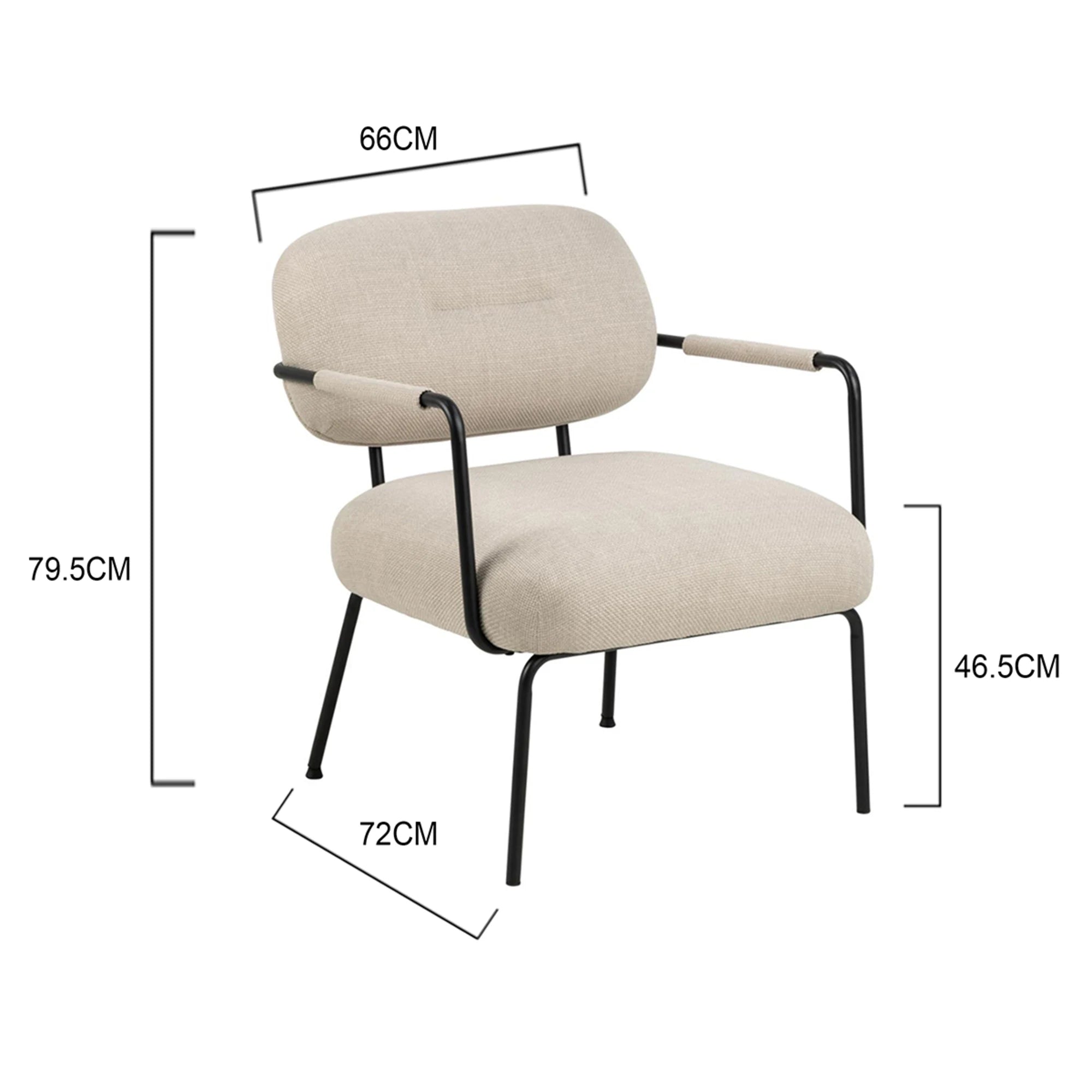 Hjem Design Dalen Lounge Chair