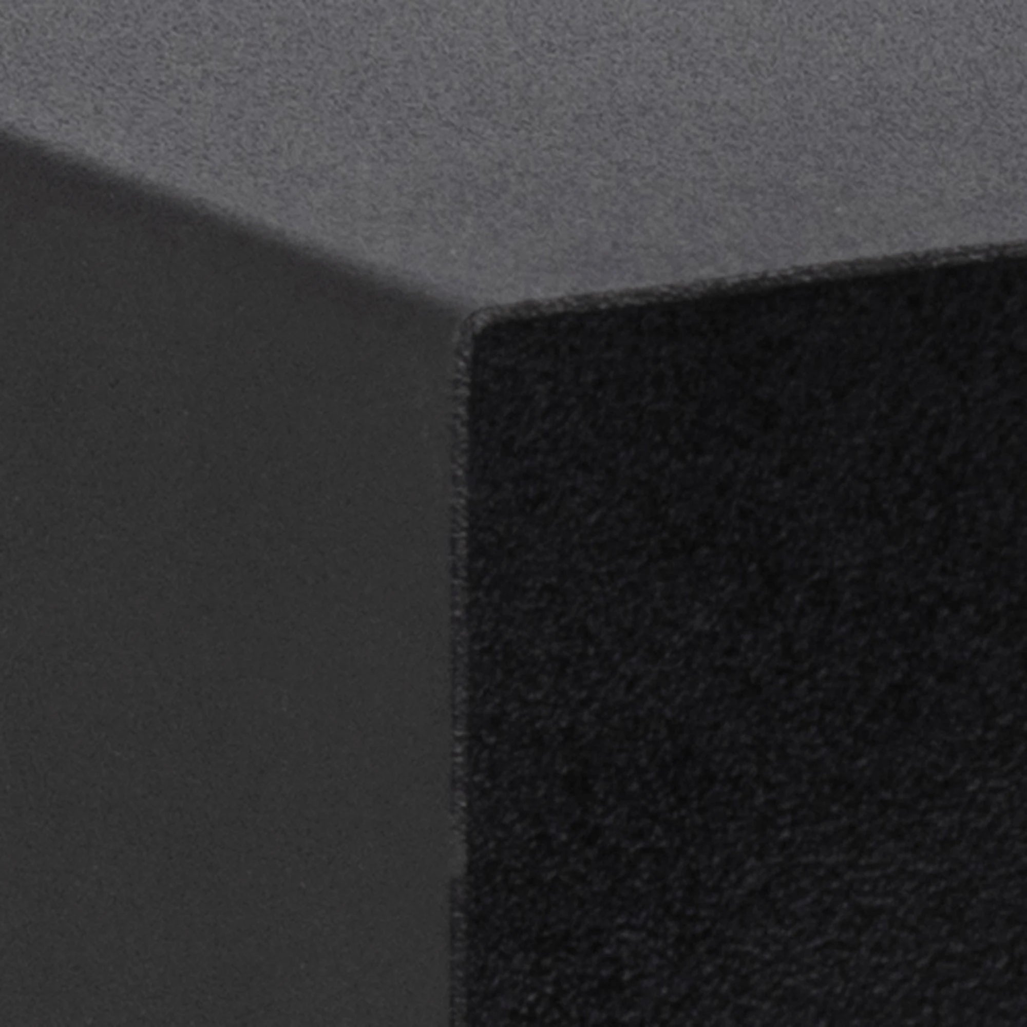 Hjem Design Jackson Bedside Table, Black & Natural Wood
