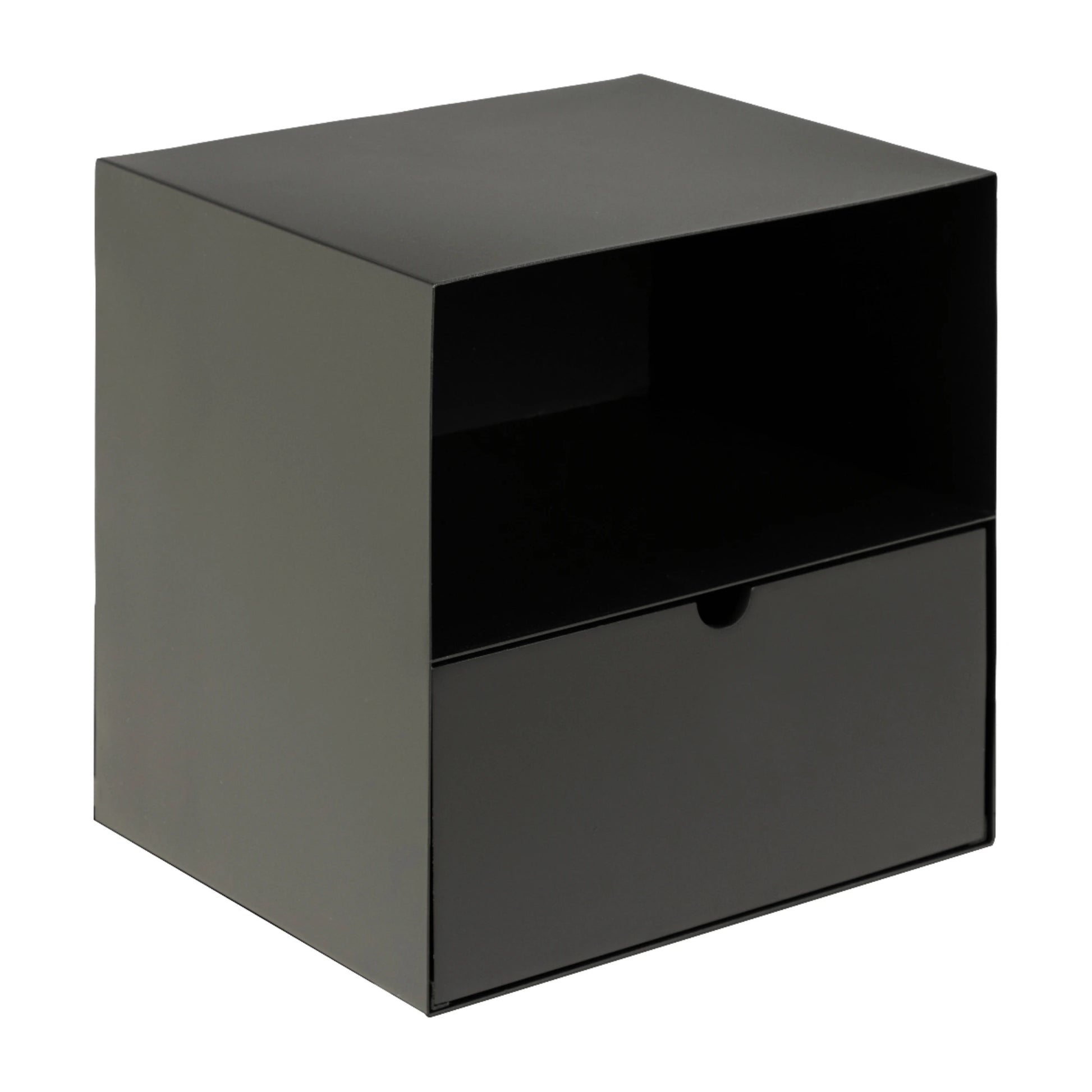 Hjem Design Jackson Bedside Table, Black