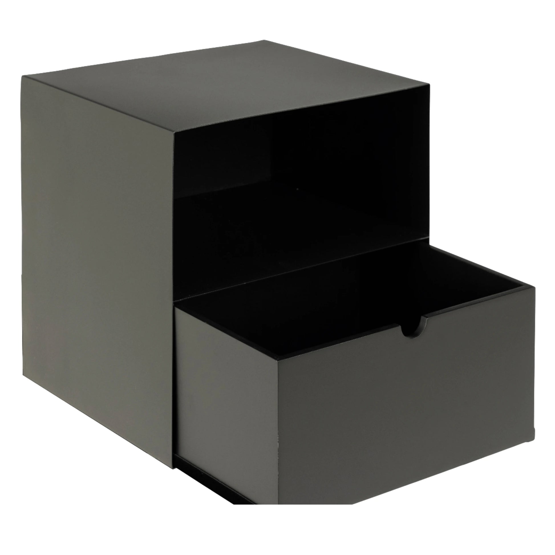 Hjem Design Jackson Bedside Table, Black