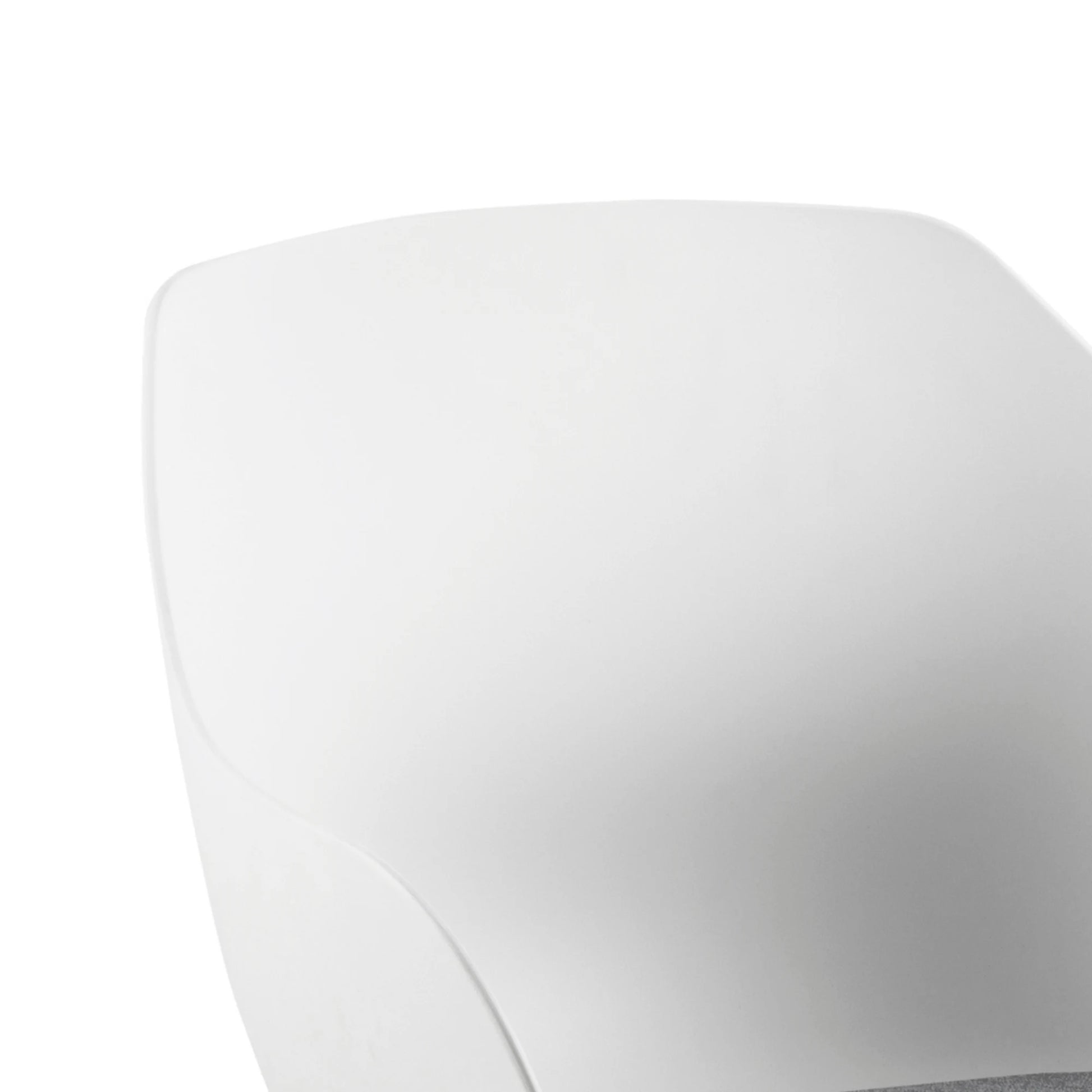 Hjem Design Milly Dining Chair with Armrest, Light Grey, Set of 2
