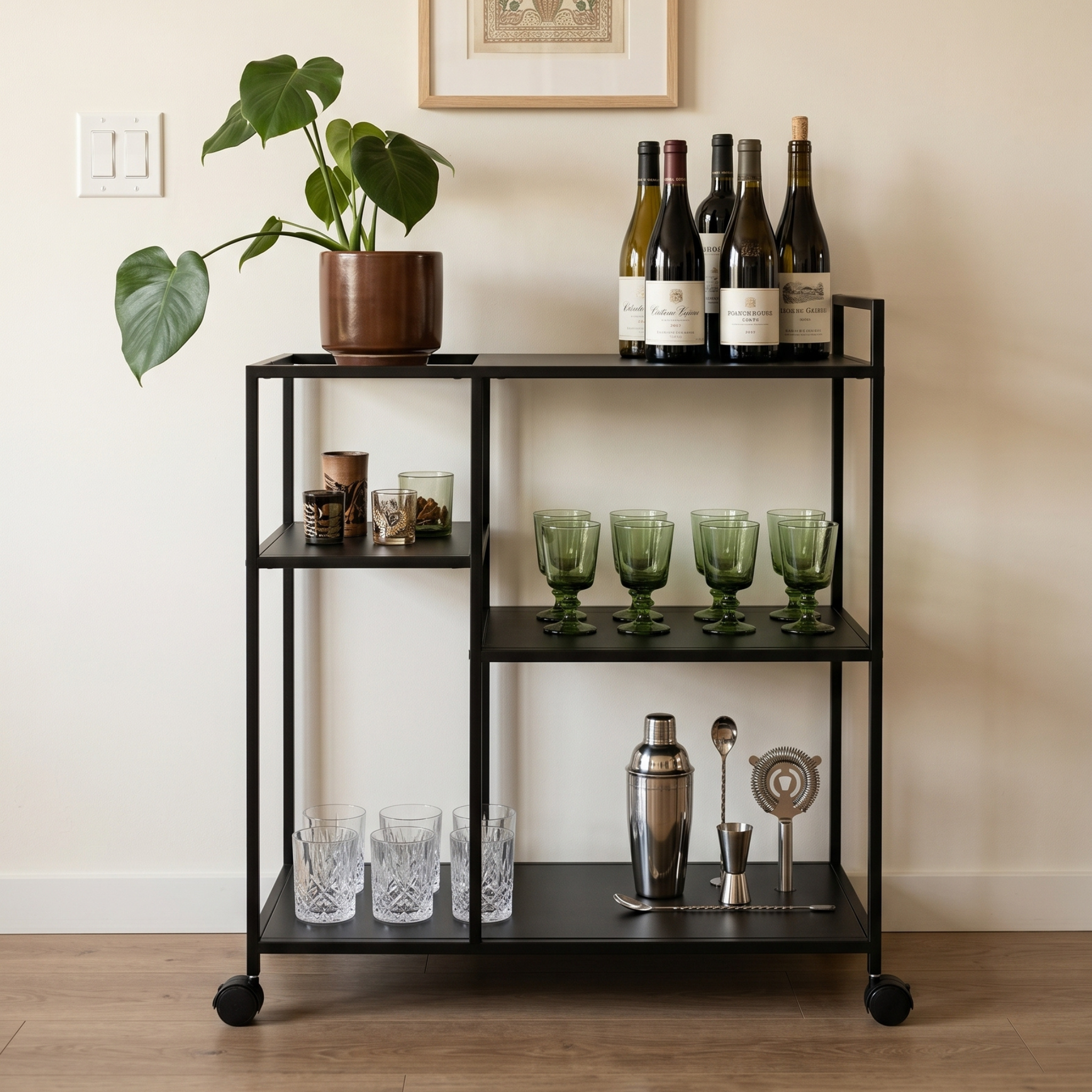 Hjem Design Newen Serving Trolley