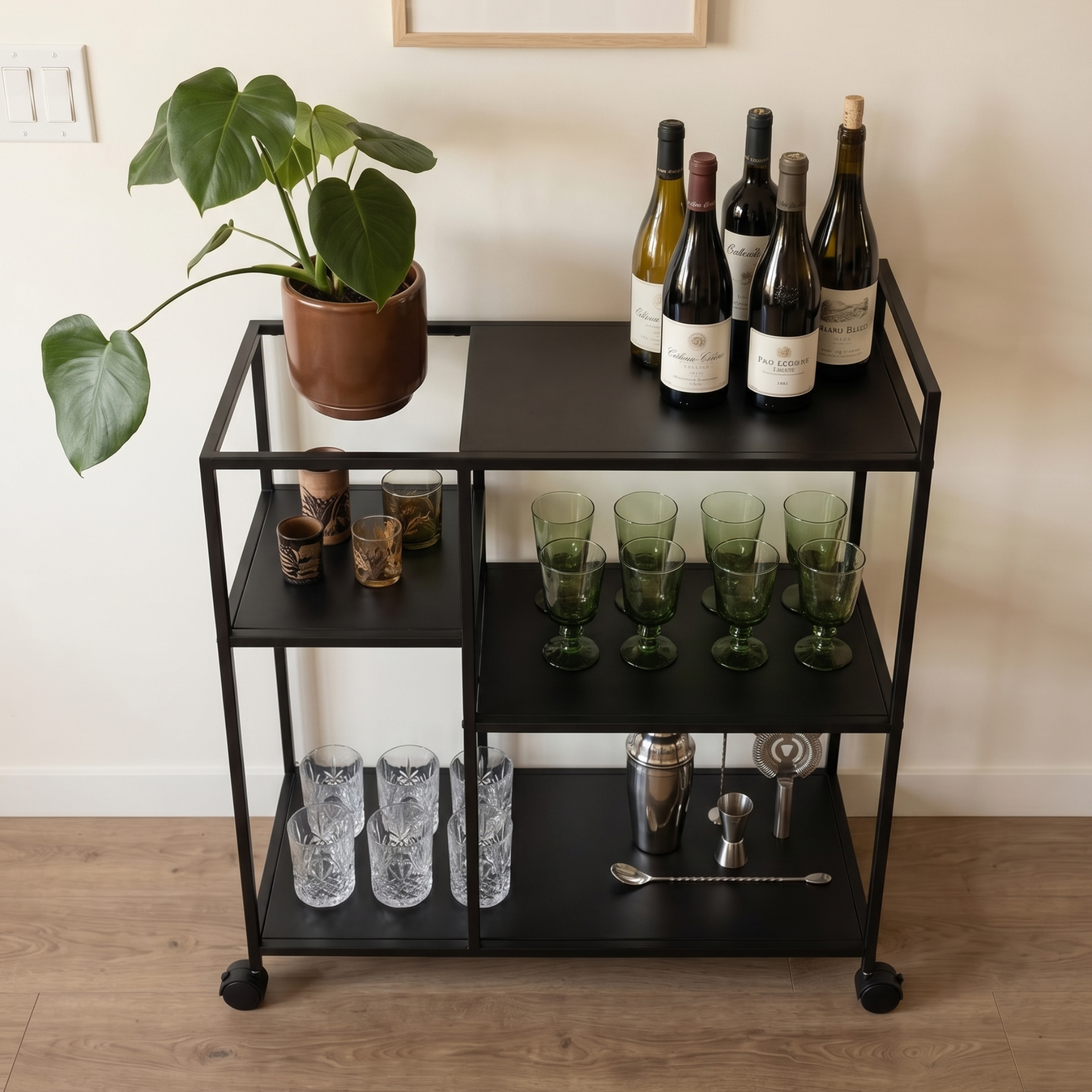 Hjem Design Newen Serving Trolley