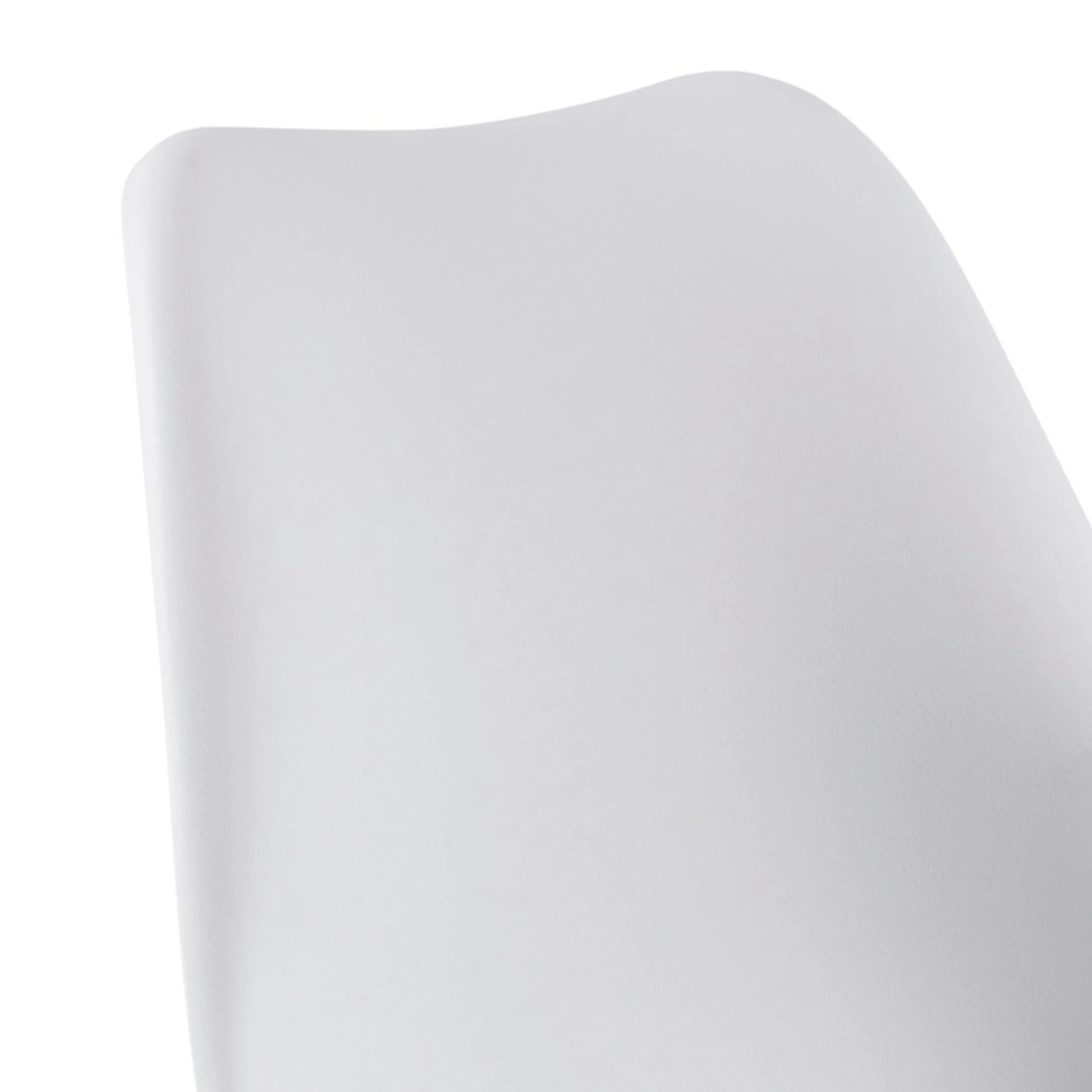 Hjem Design Nyx Dining Chair, White, Set of 2