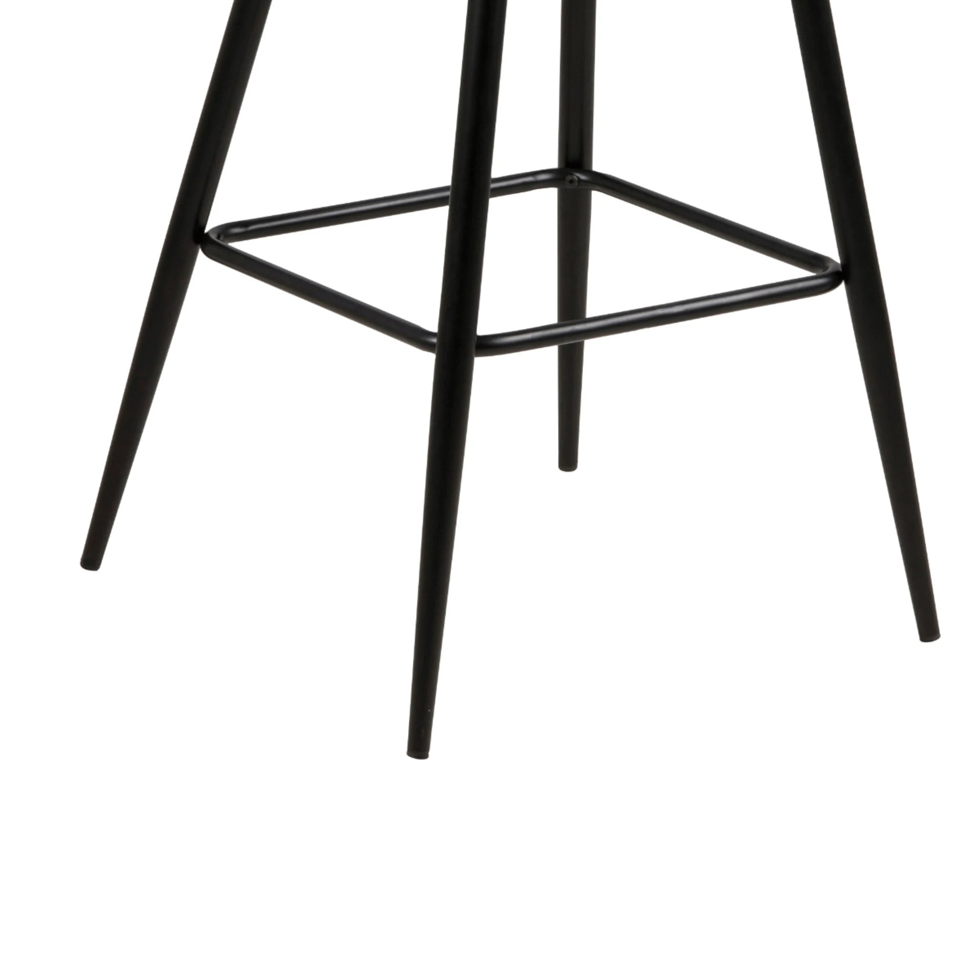 Hjem Design Verna Counter Stool, Grey, Set of 2