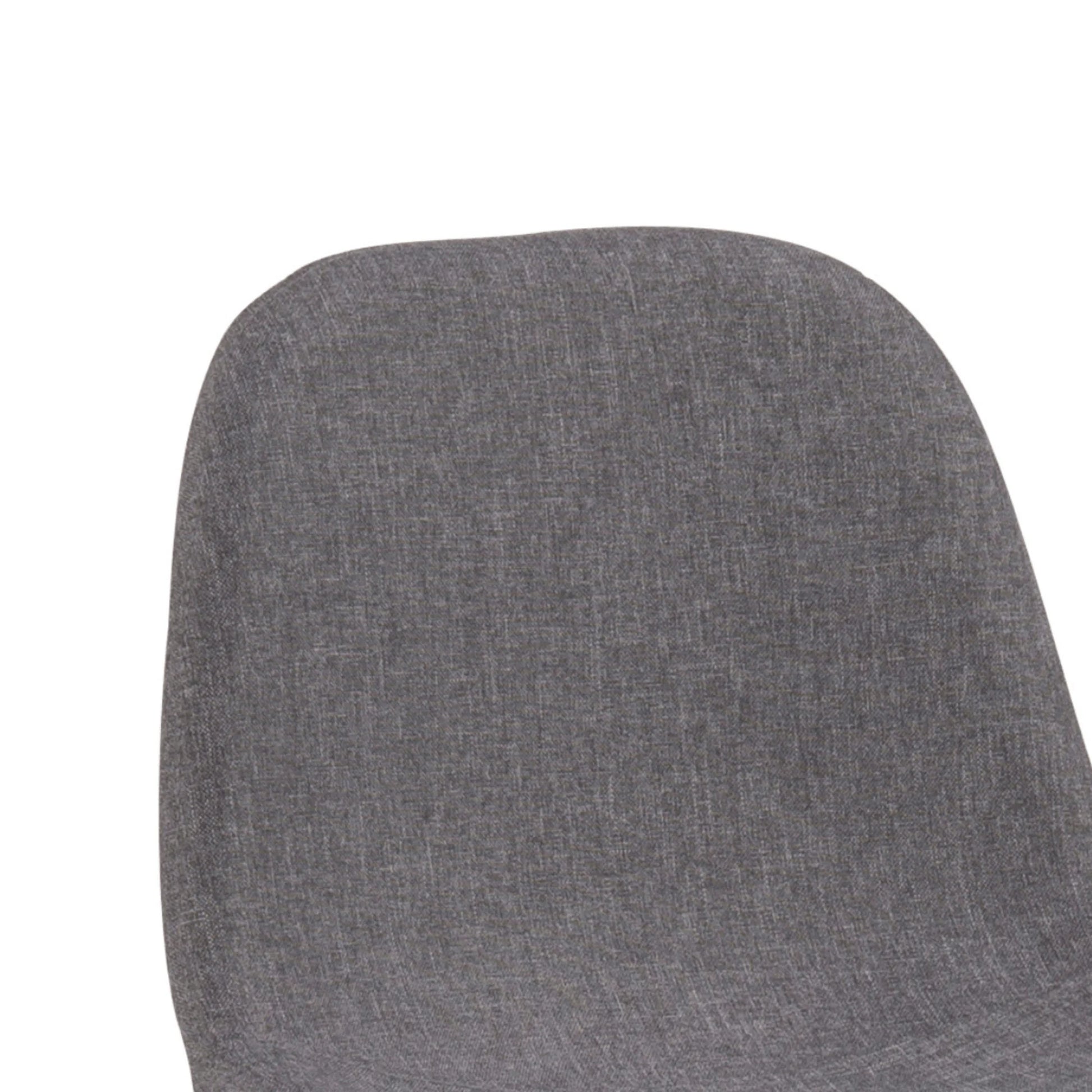Hjem Design Verna Counter Stool, Light Grey, Set of 2