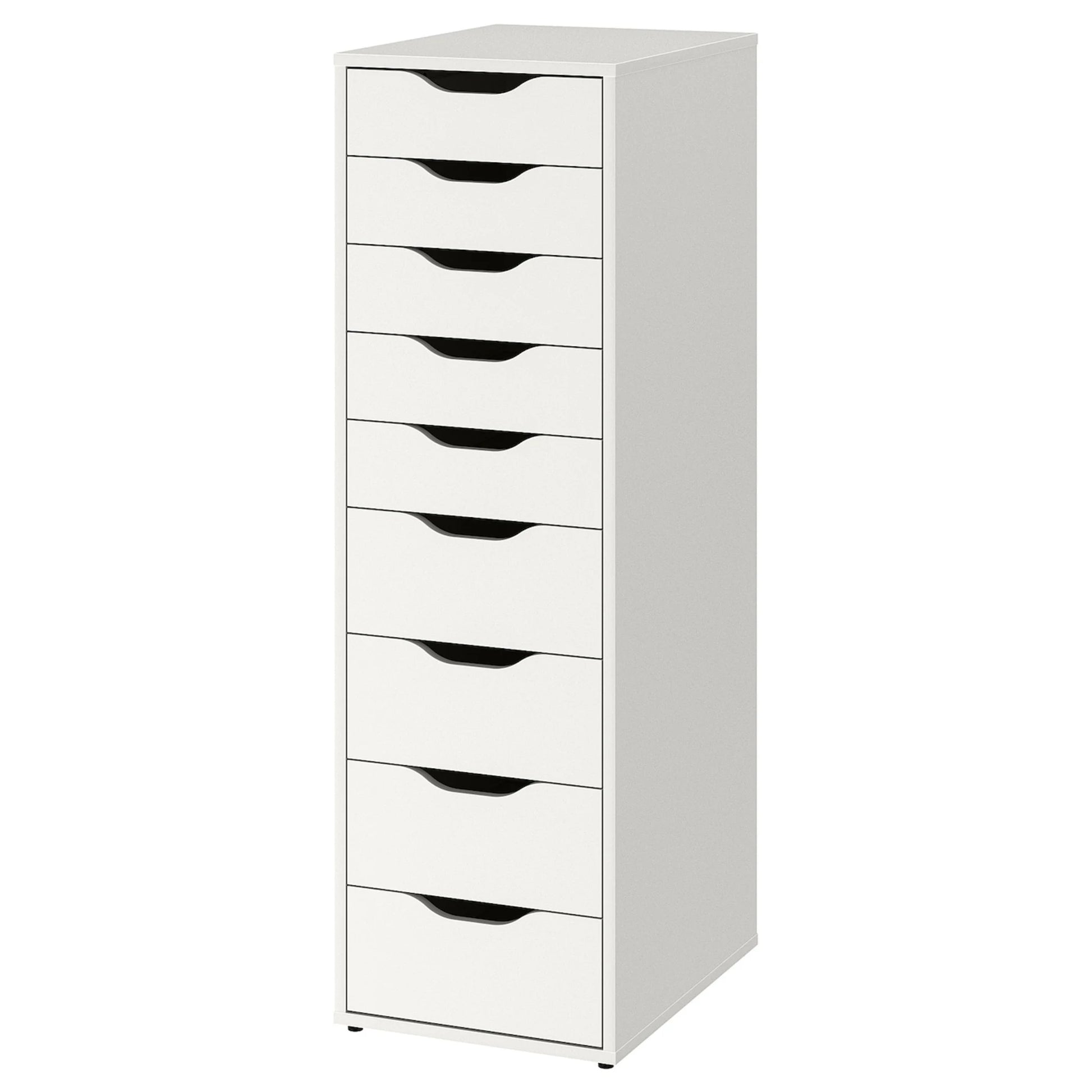 IKEA ALEX Drawer unit with 9 drawers, White, 36x116cm