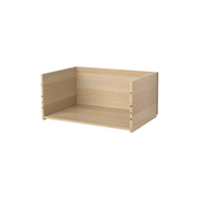 Drawer Frame 60x25x40cm White Stained Oak Effect (Ikea BESTA)