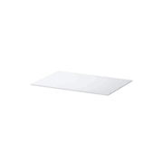 Top Panel, Glass White 60x40cm (Ikea BESTA)