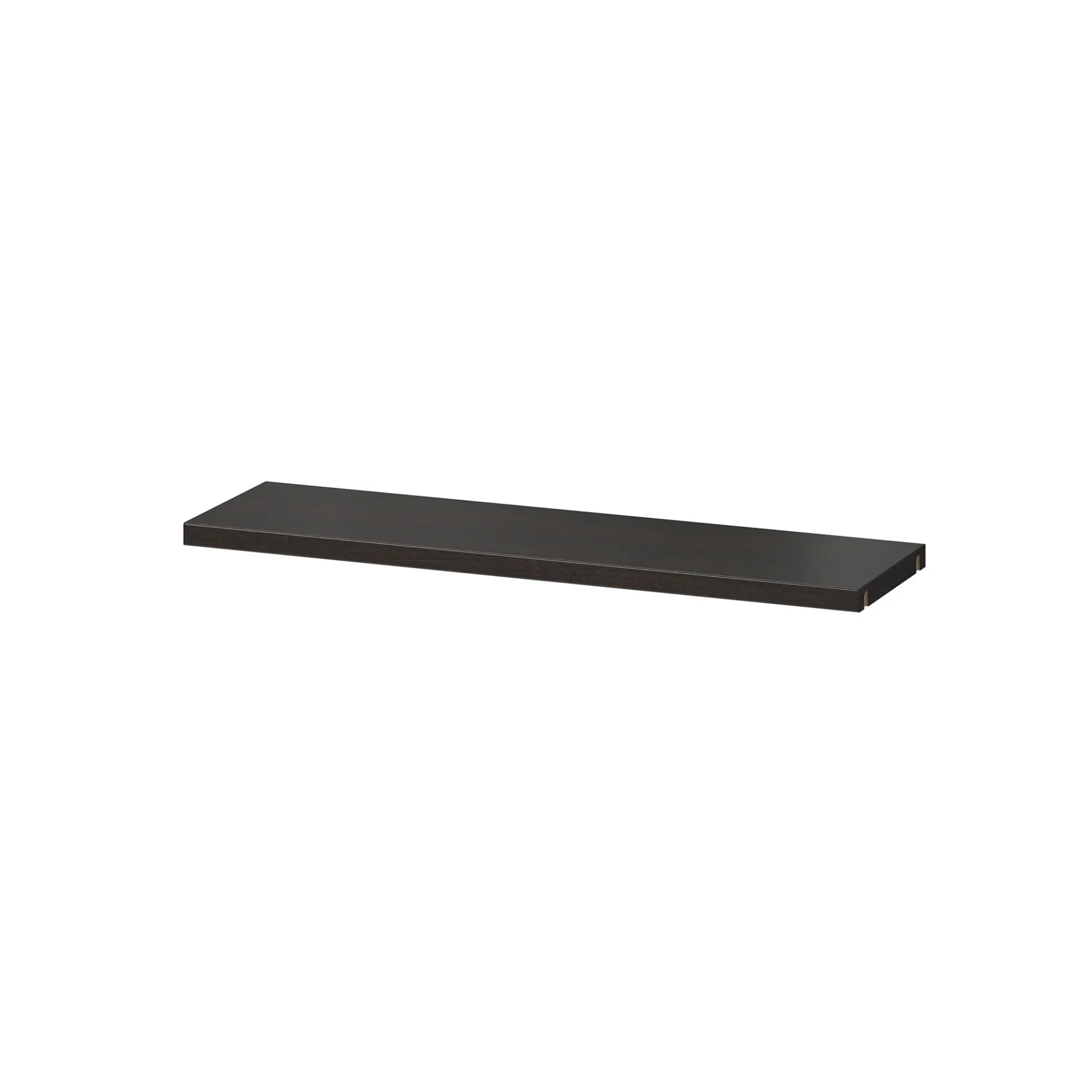 Shelf 56x16cm Black-Brown (Ikea BESTA)
