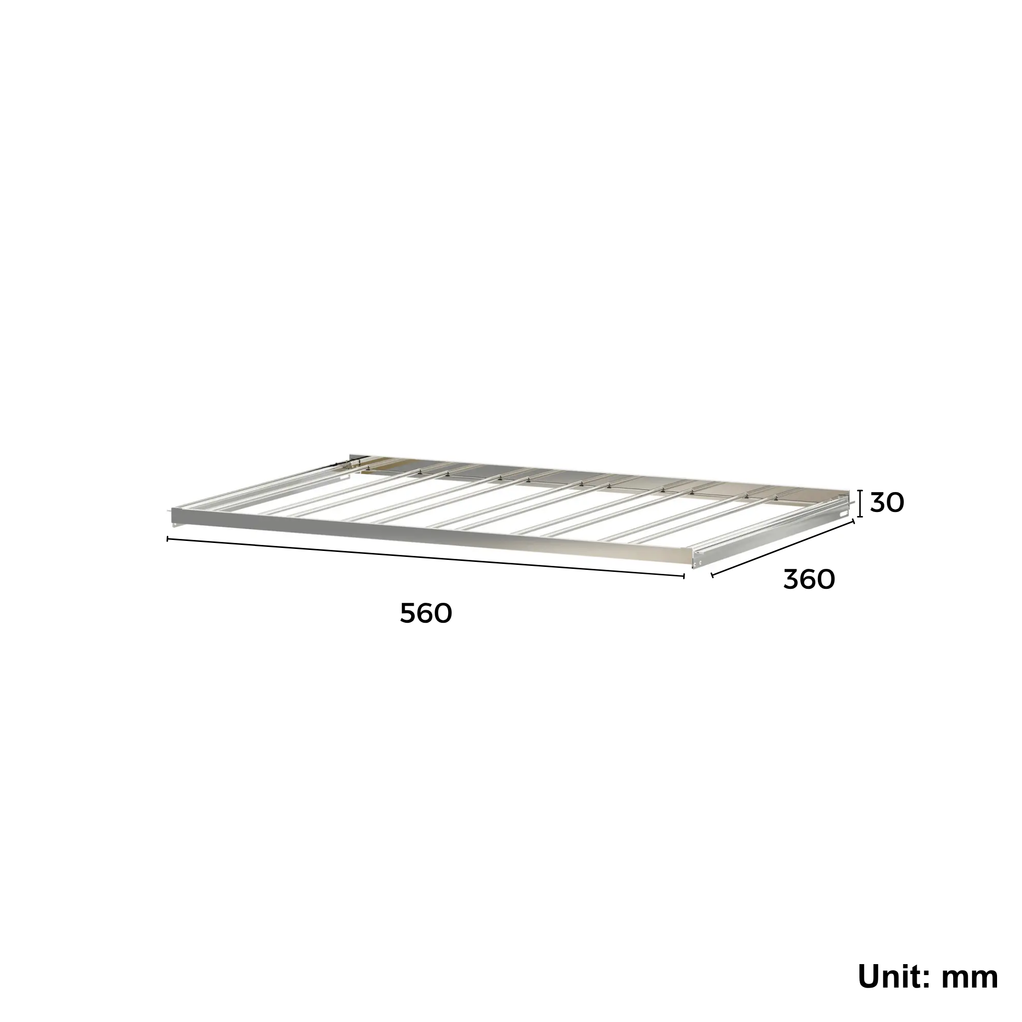 Bottle Rack For 6 Bottles, Chrome-Plated (Ikea BESTA)