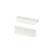 Wardrobe Handle 120 mm White, 2 Pack (Ikea BILLSBRO)