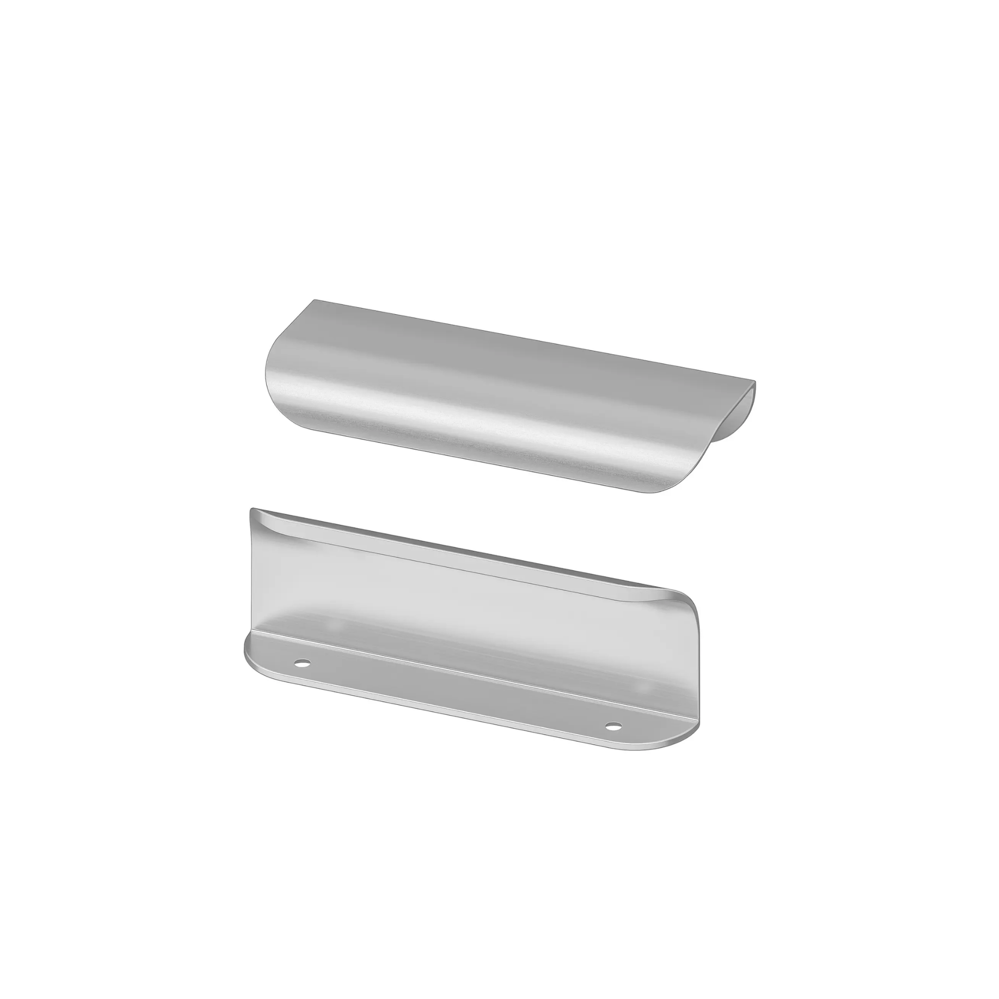 Handle, Stainless Steel Colour, 120 mm, 2 Pack (Ikea BILLSBRO)