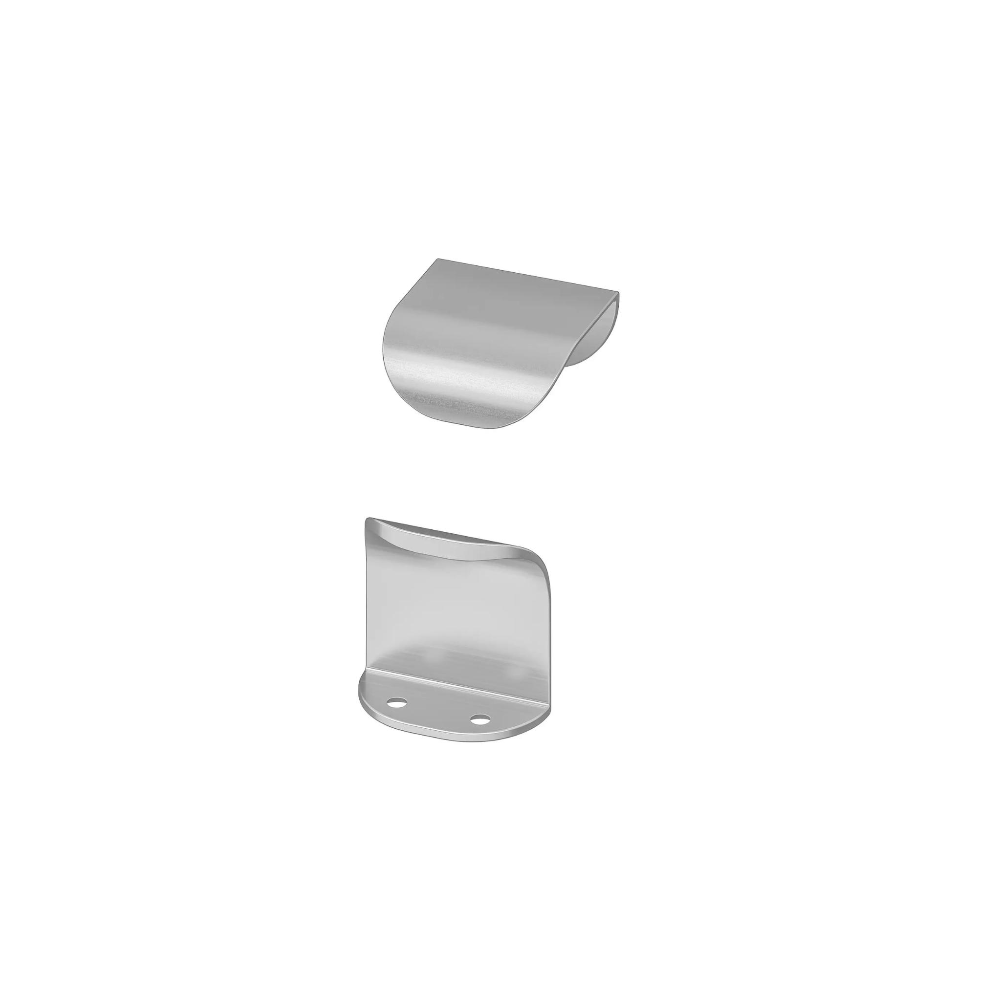 Handle Stainless Steel Colour 40 mm, 2 Pack (Ikea BILLSBRO)