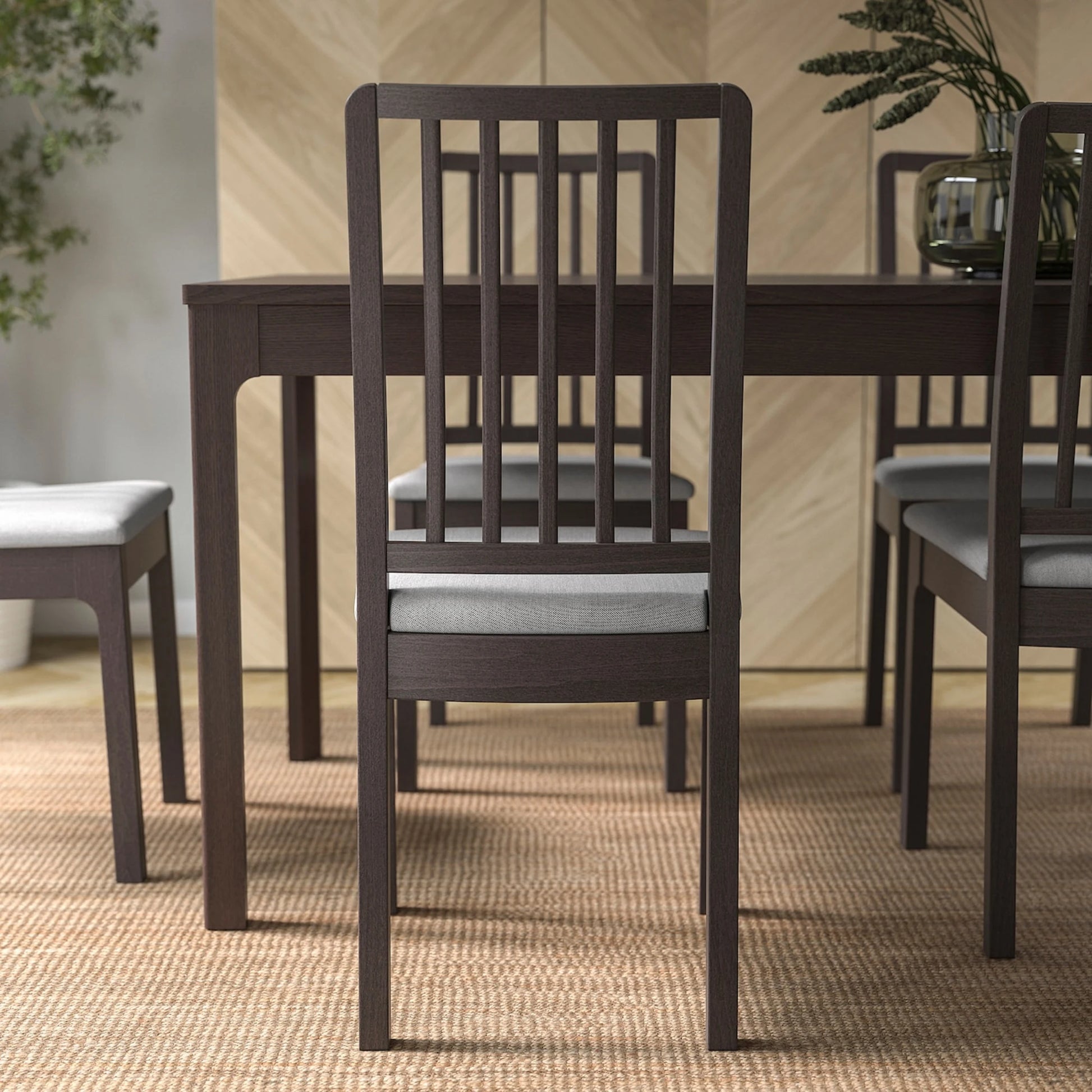 IKEA EKEDALEN Chair, Dark Brown