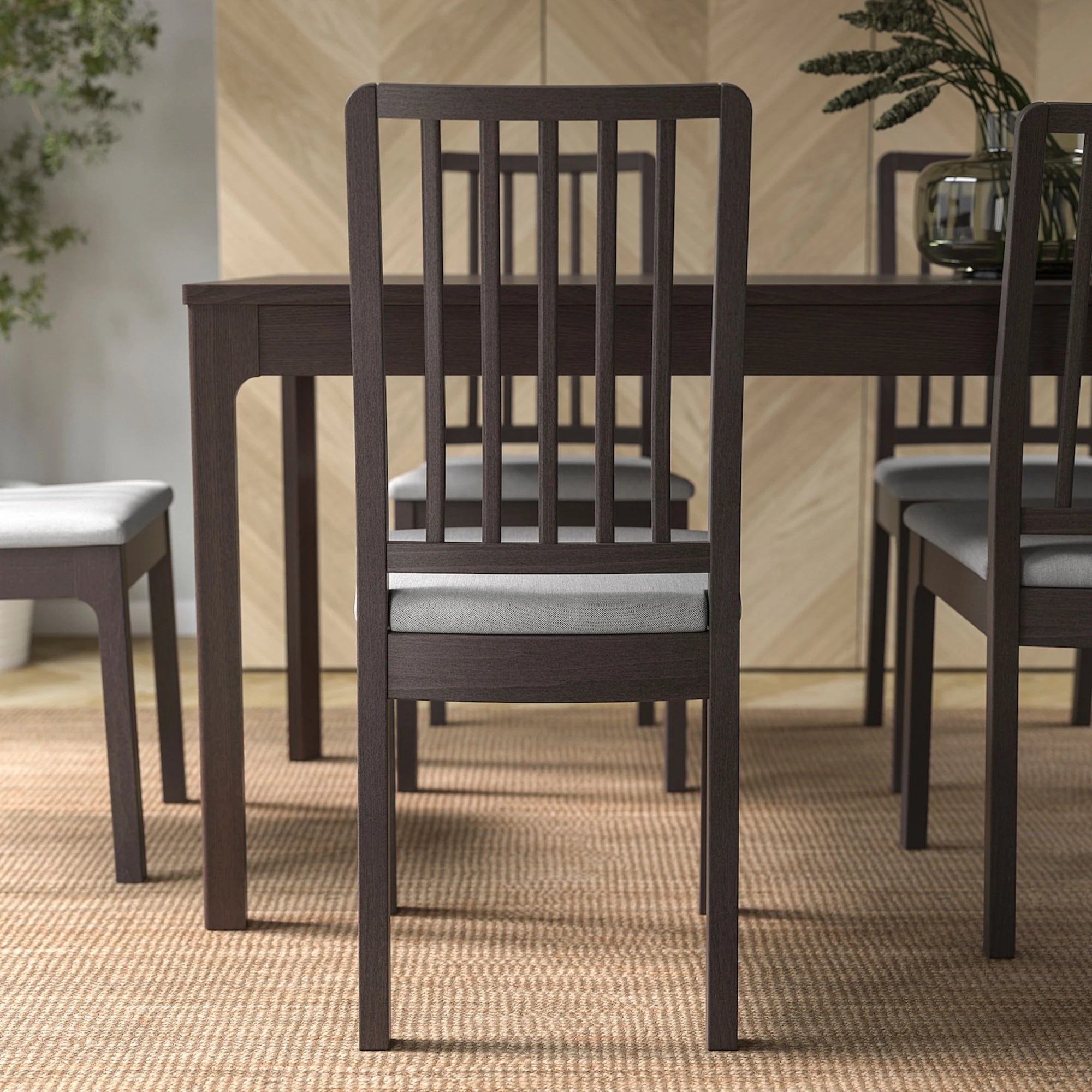 IKEA EKEDALEN Chair, Dark Brown