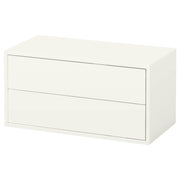 IKEA EKET Cabinet with 2 Drawers 70x35x35CM White