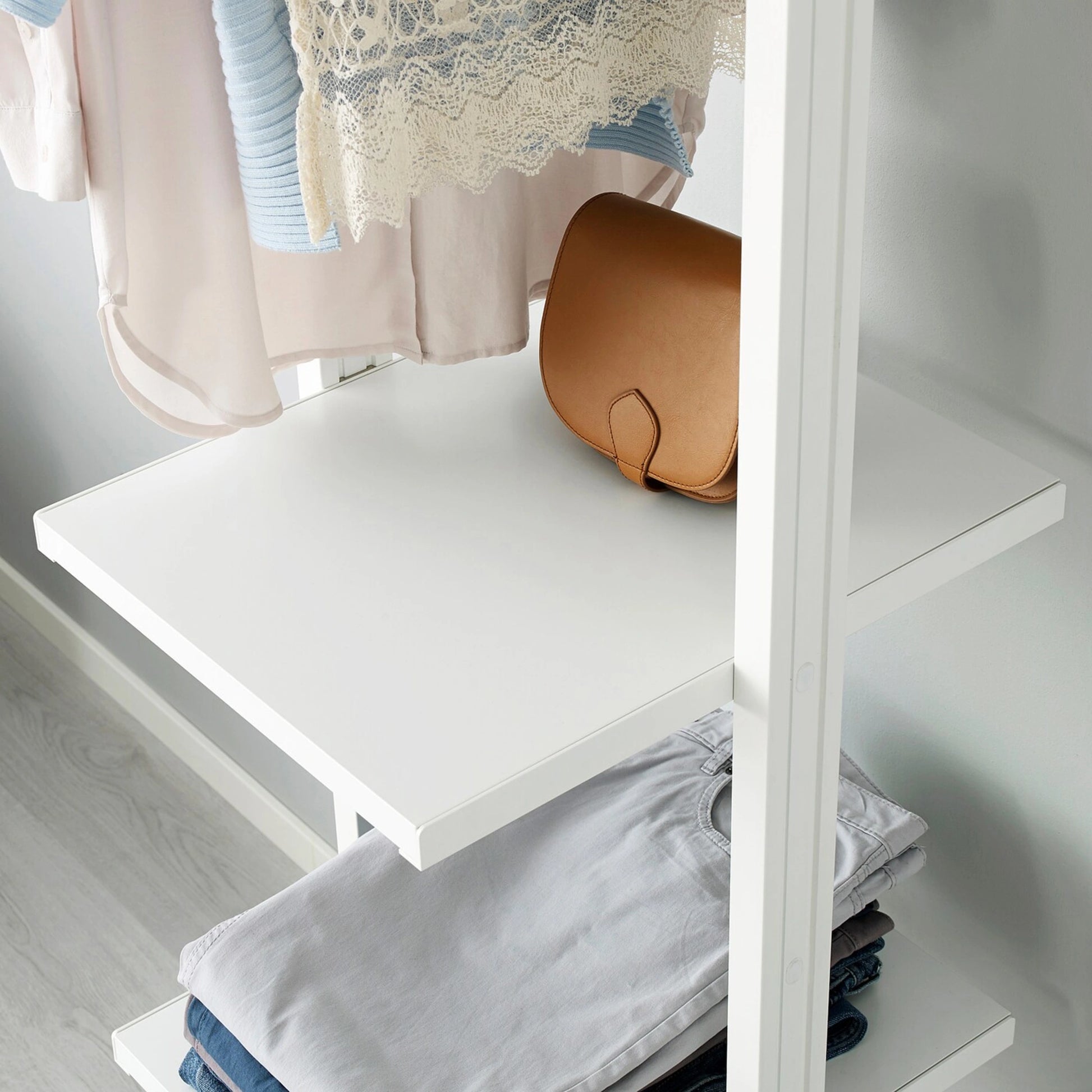 IKEA ELVARLI Bracket for post 51cm White / 2 pack