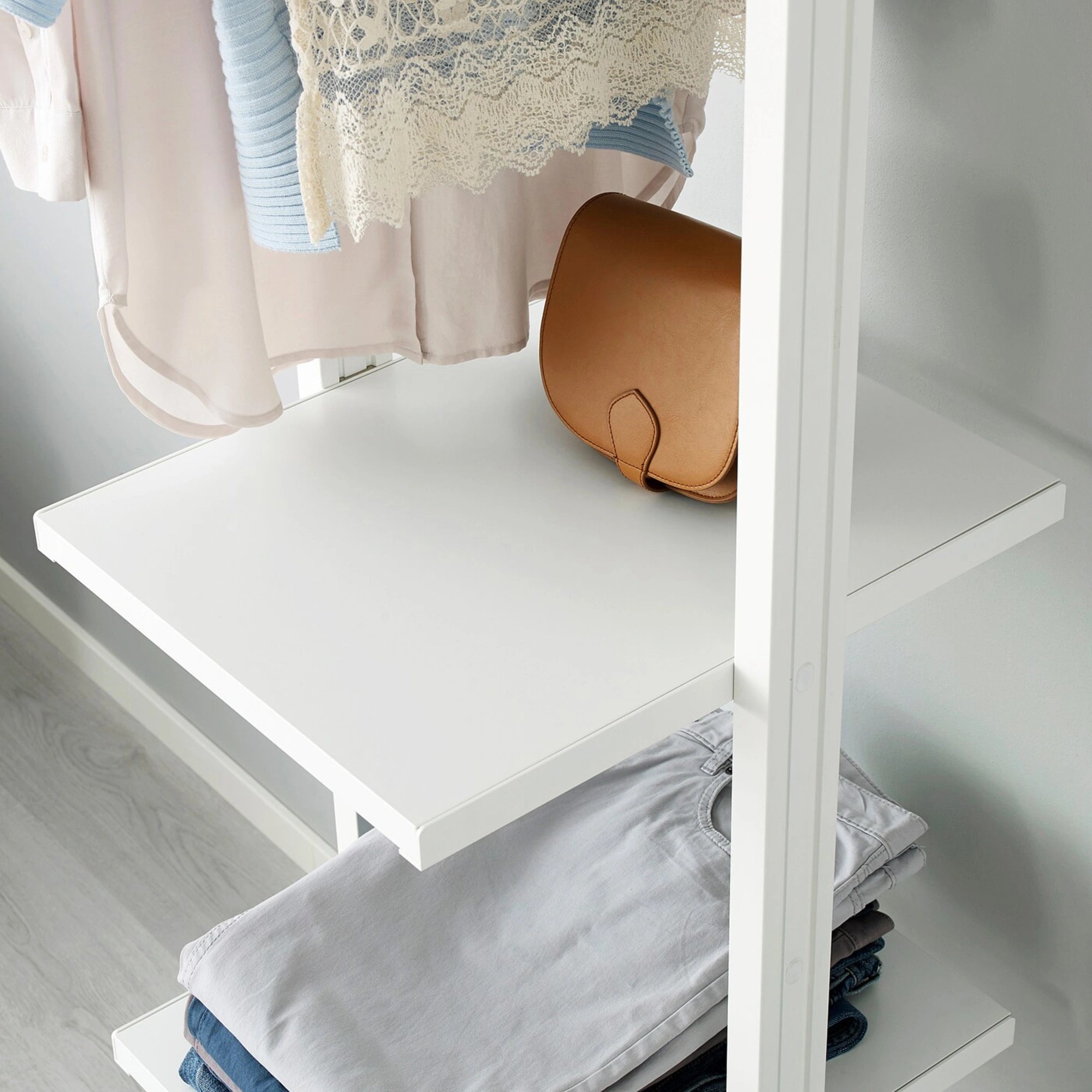 IKEA ELVARLI Bracket for post 51cm White / 2 pack
