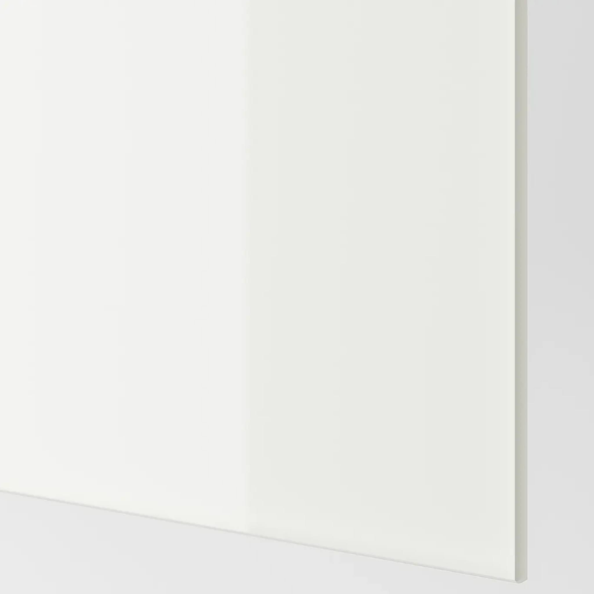 Wardrobe Sliding Door 75x236cm White Glass (Ikea FARVIK)