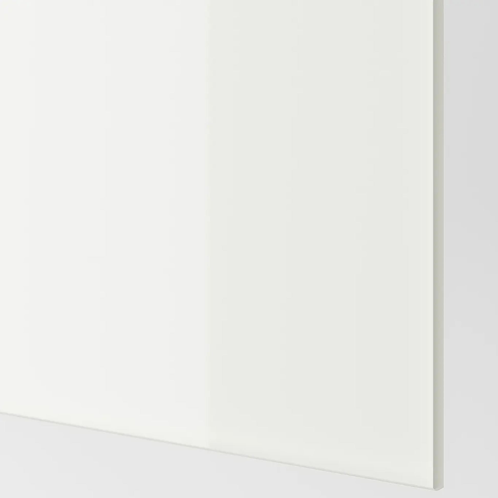 Wardrobe Sliding Door 100x236cm White Glass (Ikea FARVIK)