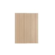 Wardrobe Sliding Door, Natural Wood (Ikea HASVIK)